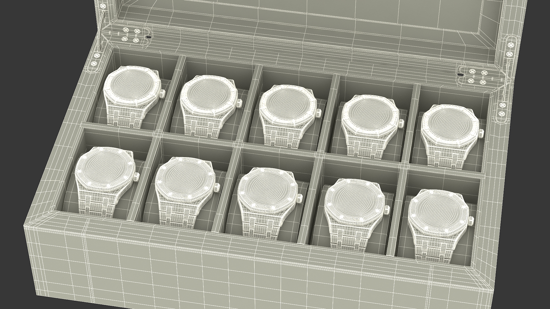 Watch Display Box Audemars Piguet Royal Oak Set 3D