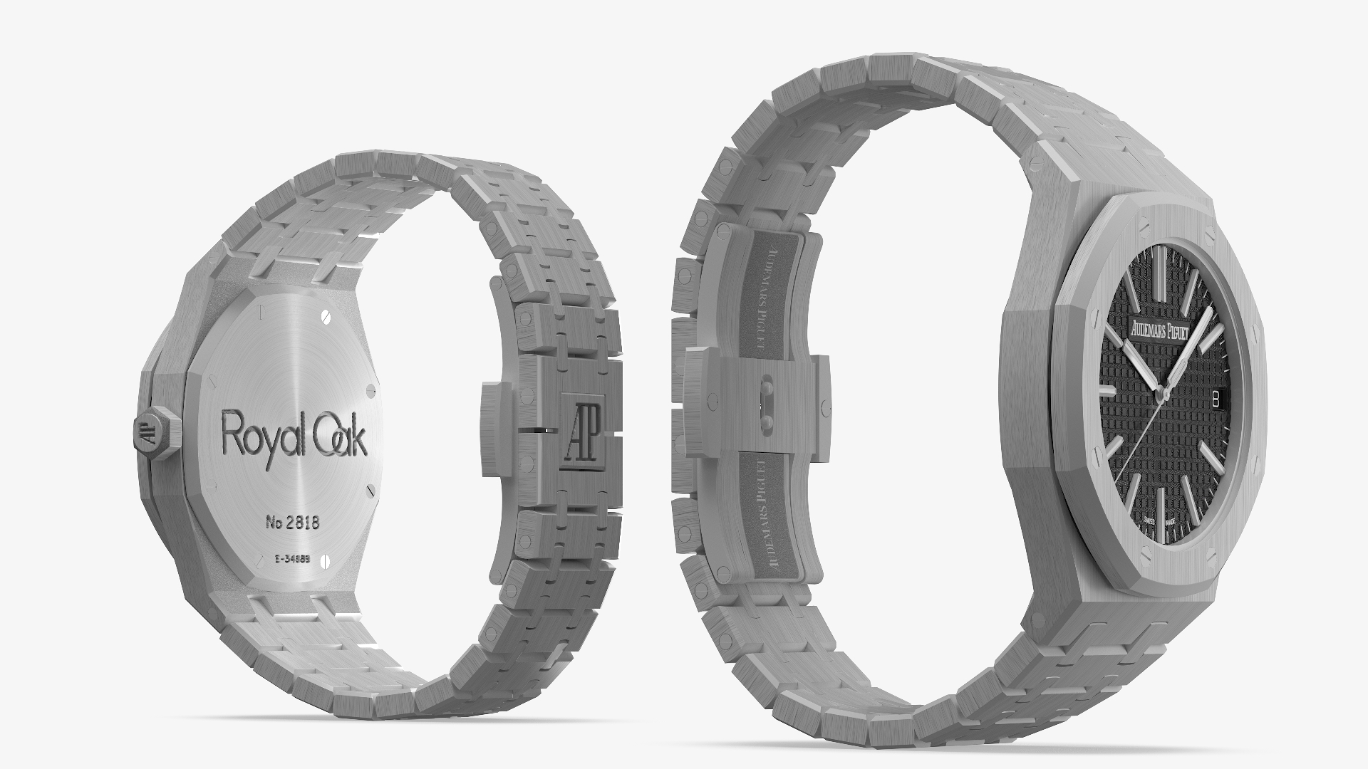Watch Display Box Audemars Piguet Royal Oak Set 3D