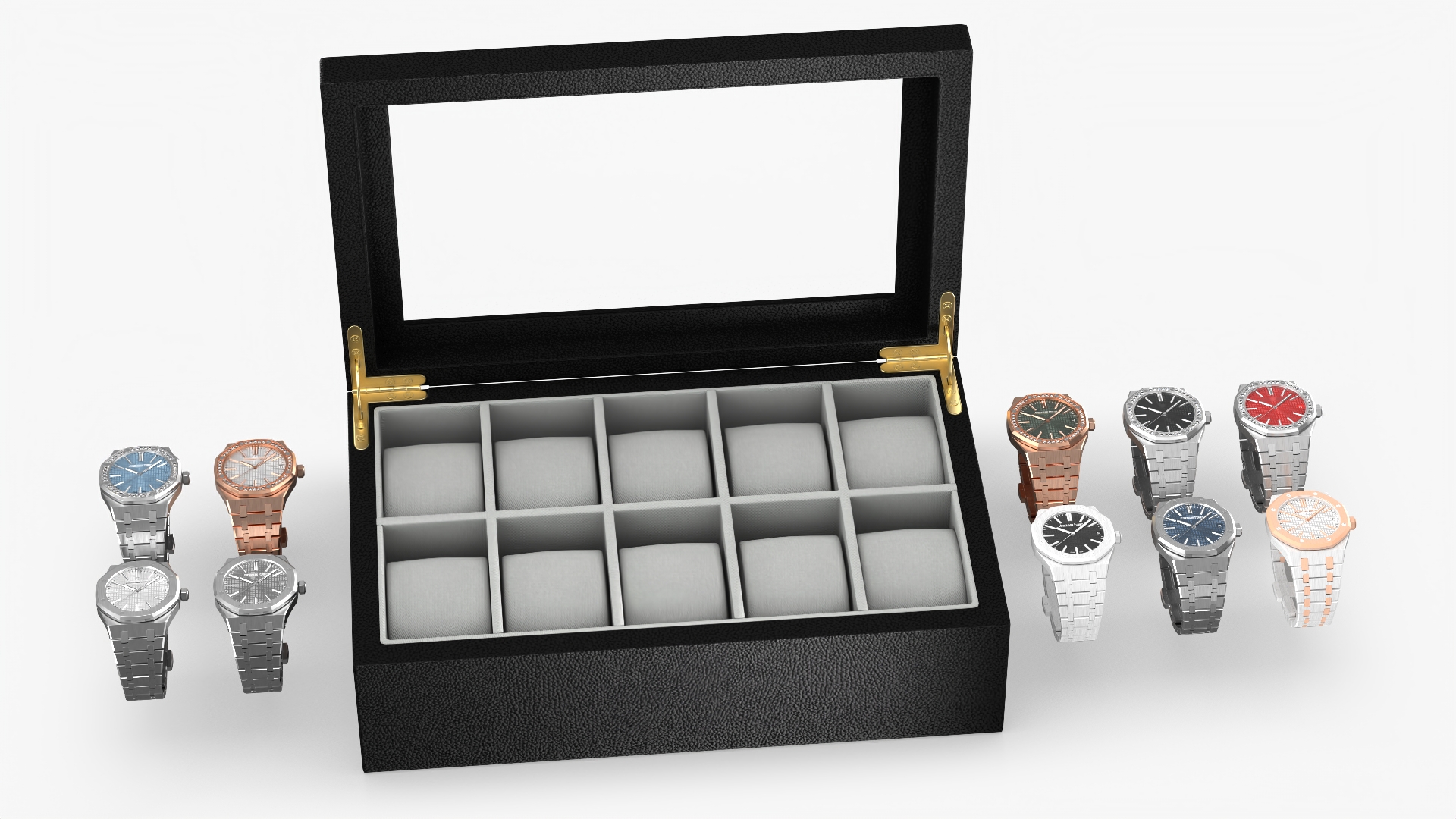 Watch Display Box Audemars Piguet Royal Oak Set 3D