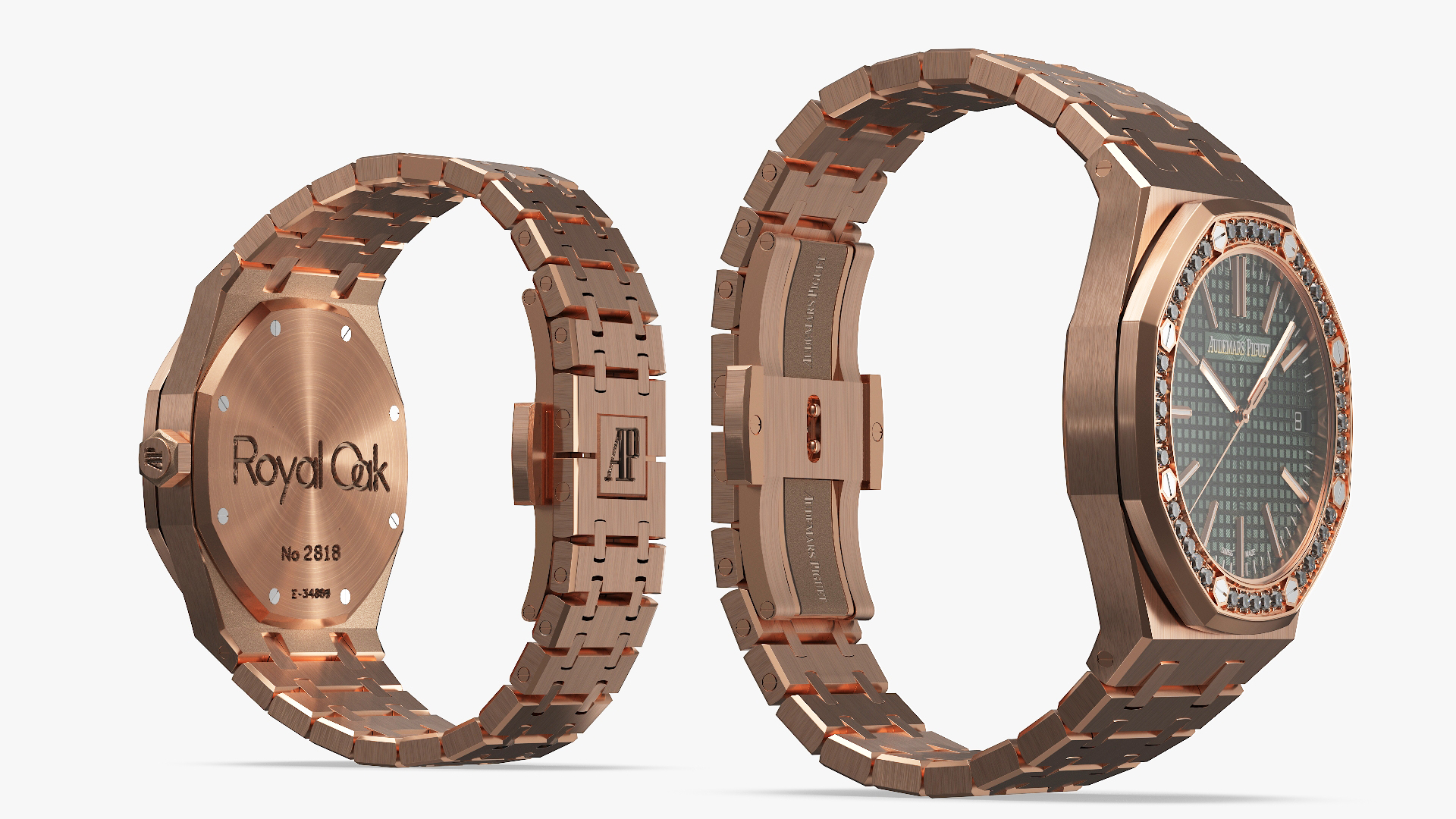 Watch Display Box Audemars Piguet Royal Oak Set 3D