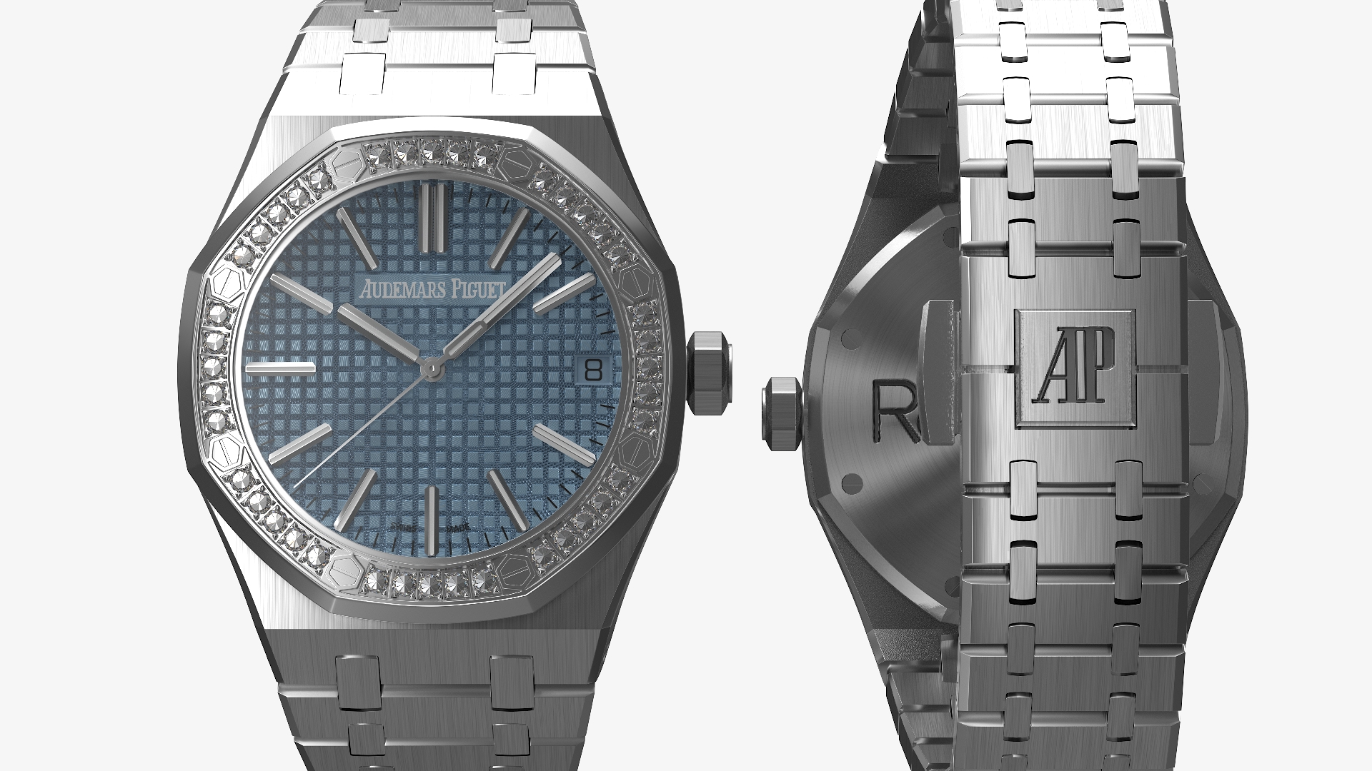 Watch Display Box Audemars Piguet Royal Oak Set 3D