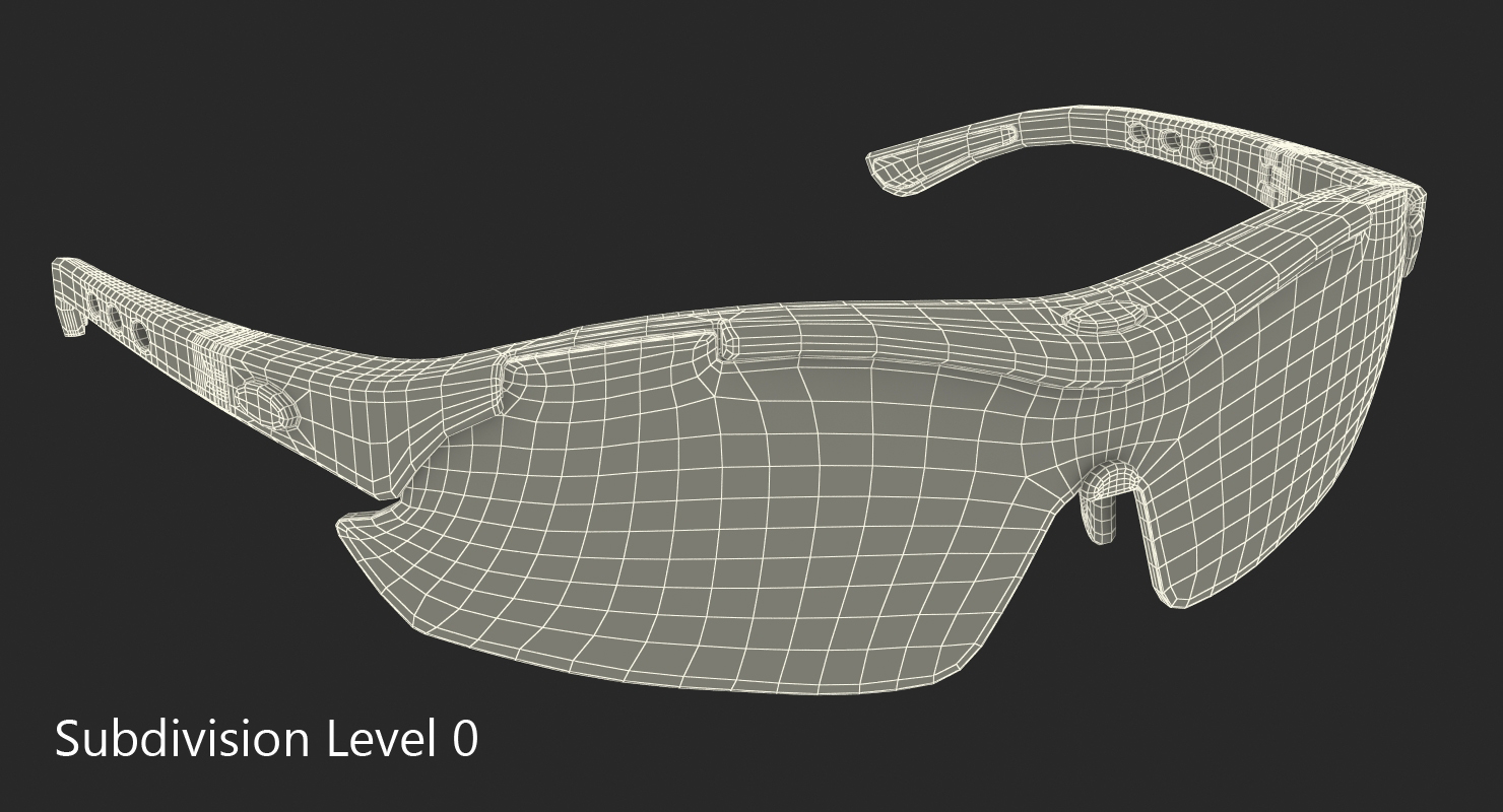3D Sport Glasses model