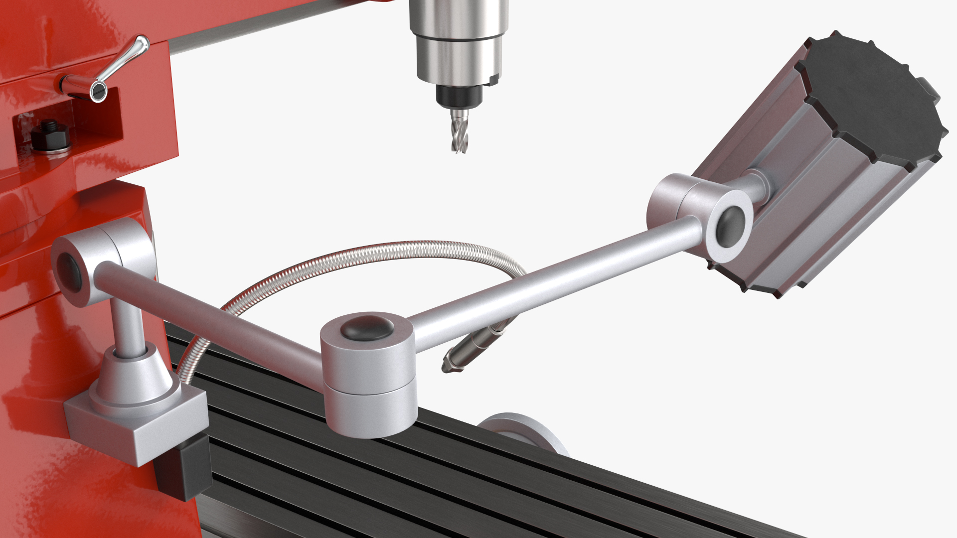 Milling Machine Red 3D model