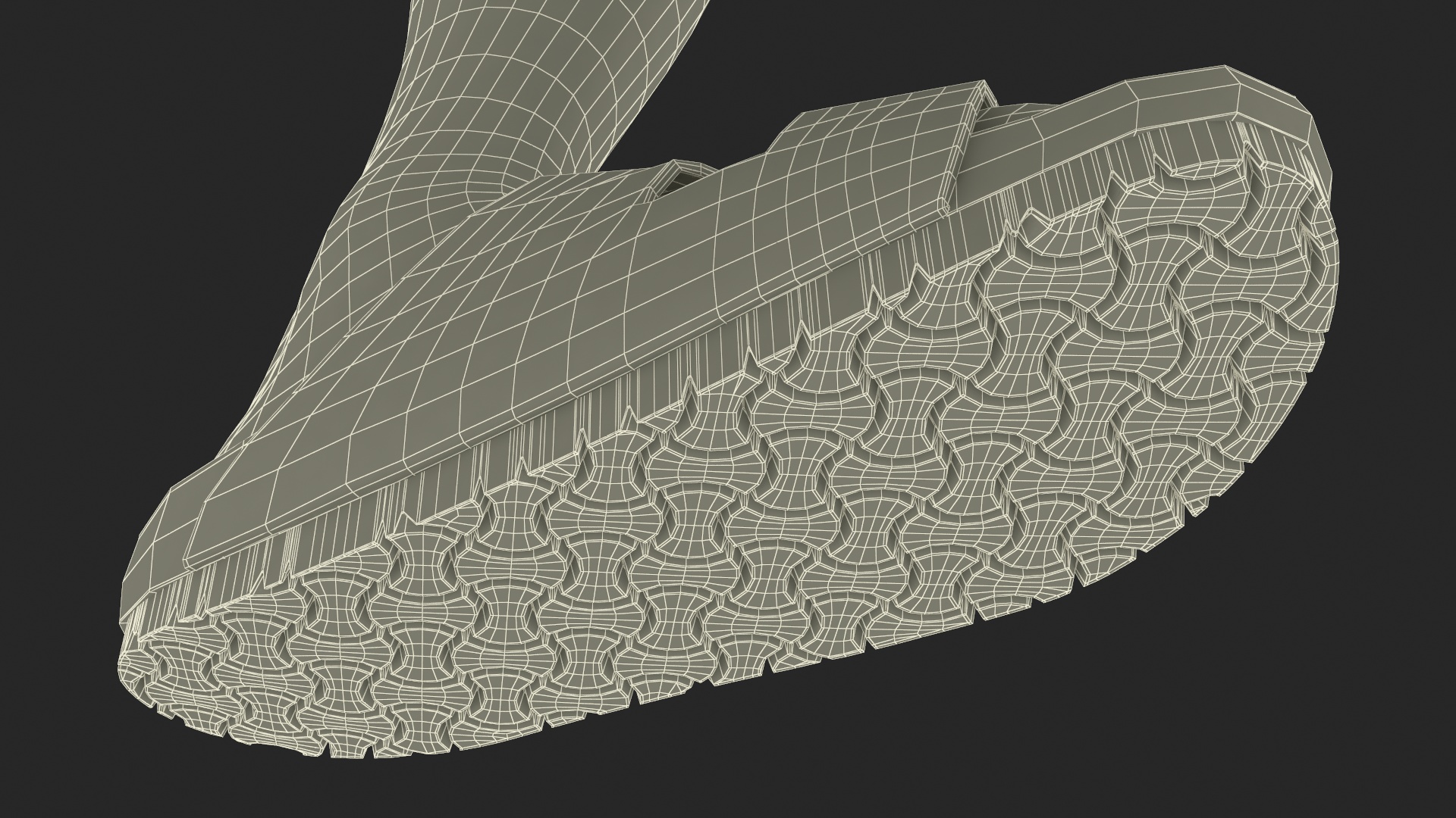 3D model Female Legs in Flip-Flops