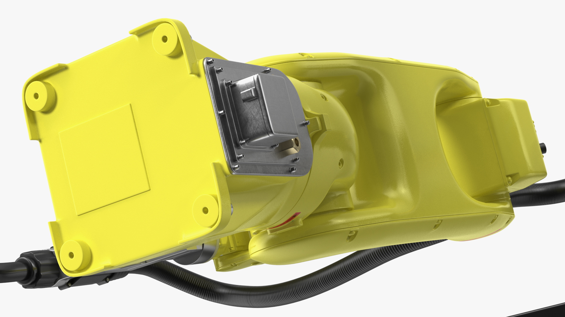 Industrial Robot with Arc Welding Kit Rigged 3D model