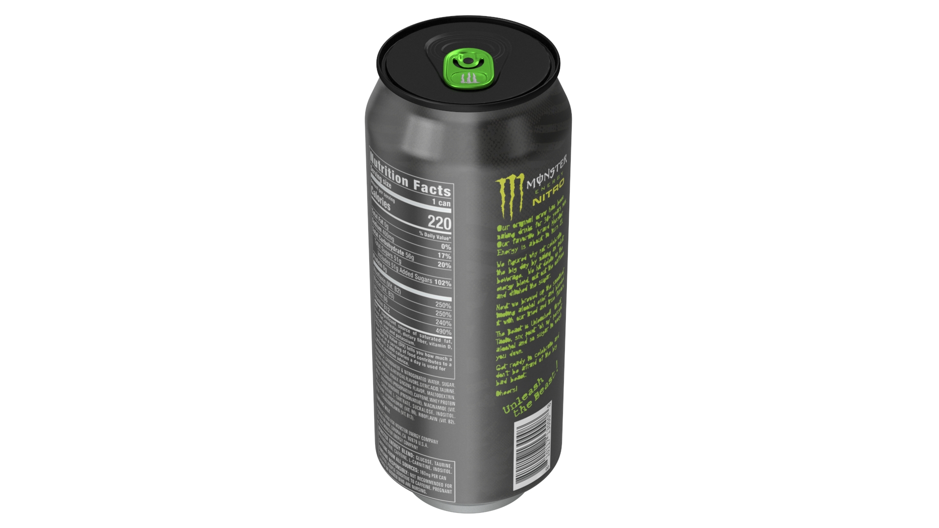 3D model Monster Energy Nitro Super Dry