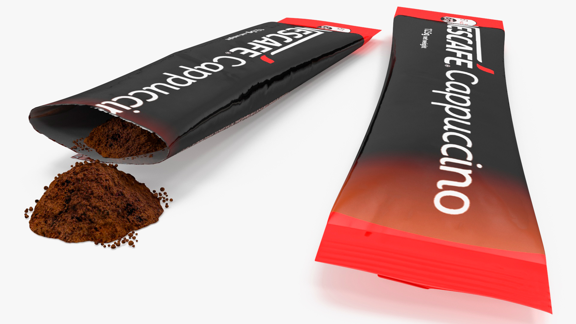 Nescafe Cappuccino Stick 3D model