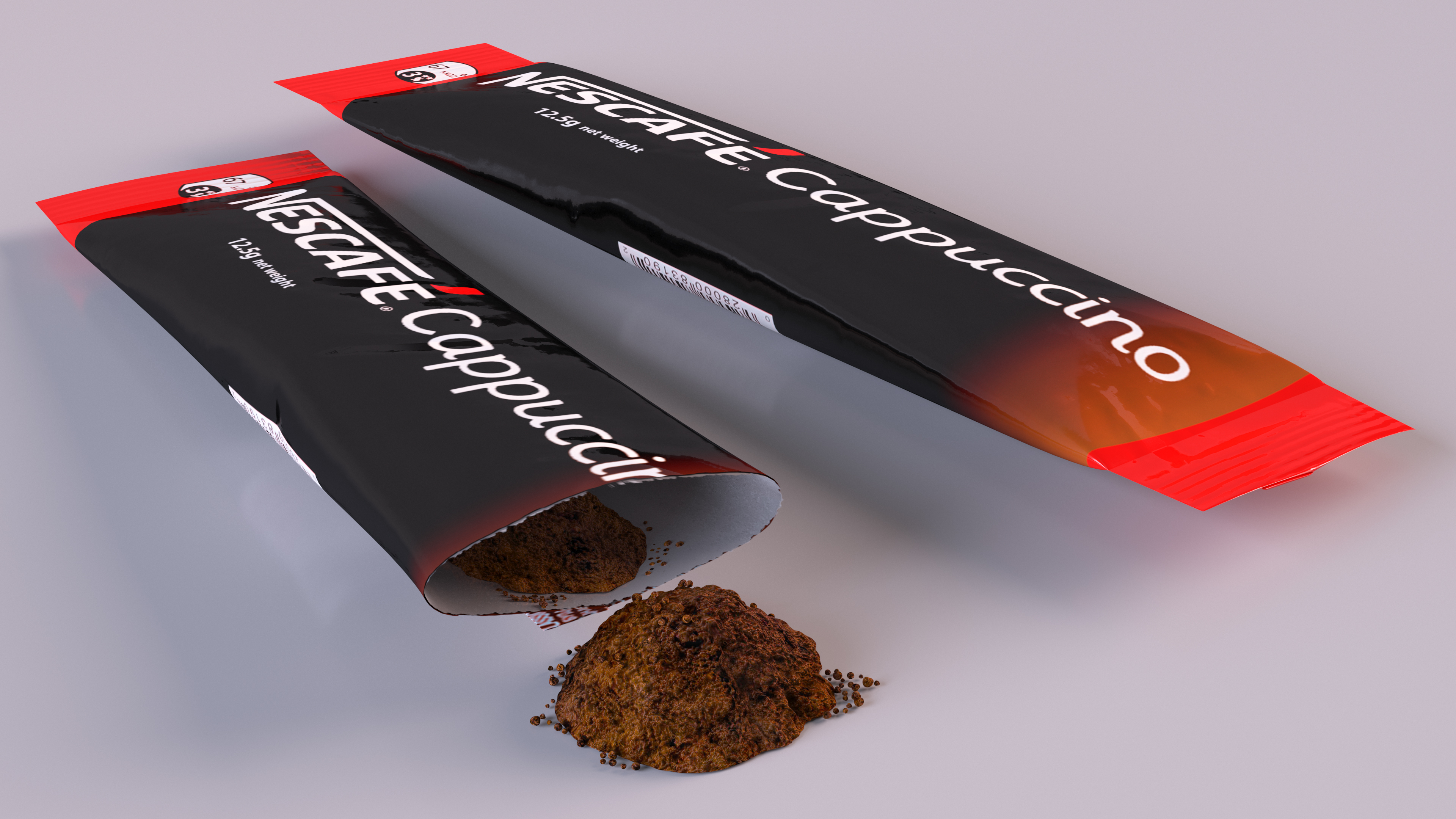 Nescafe Cappuccino Stick 3D model