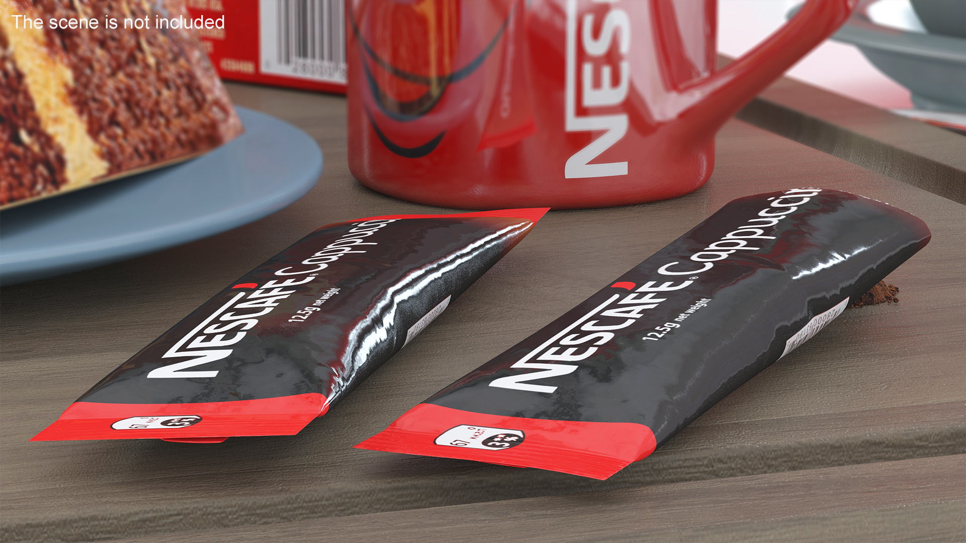Nescafe Cappuccino Stick 3D model