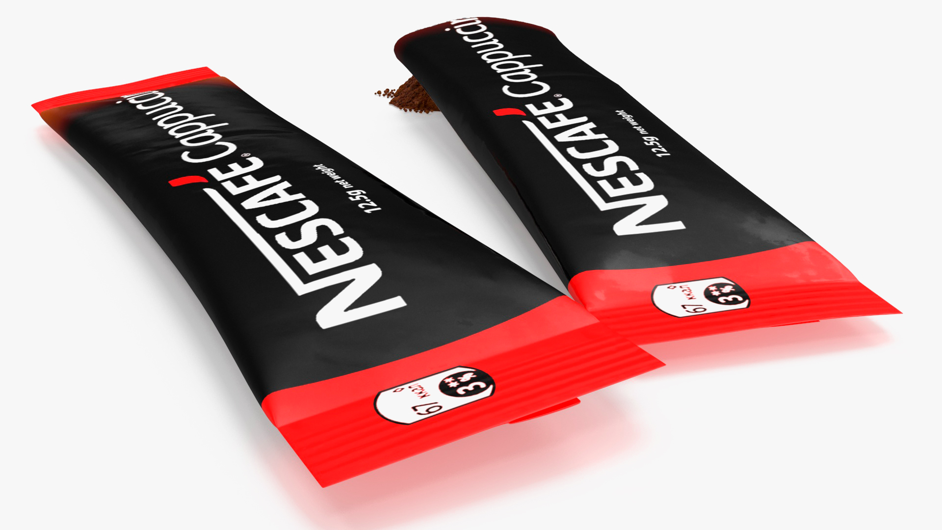 Nescafe Cappuccino Stick 3D model