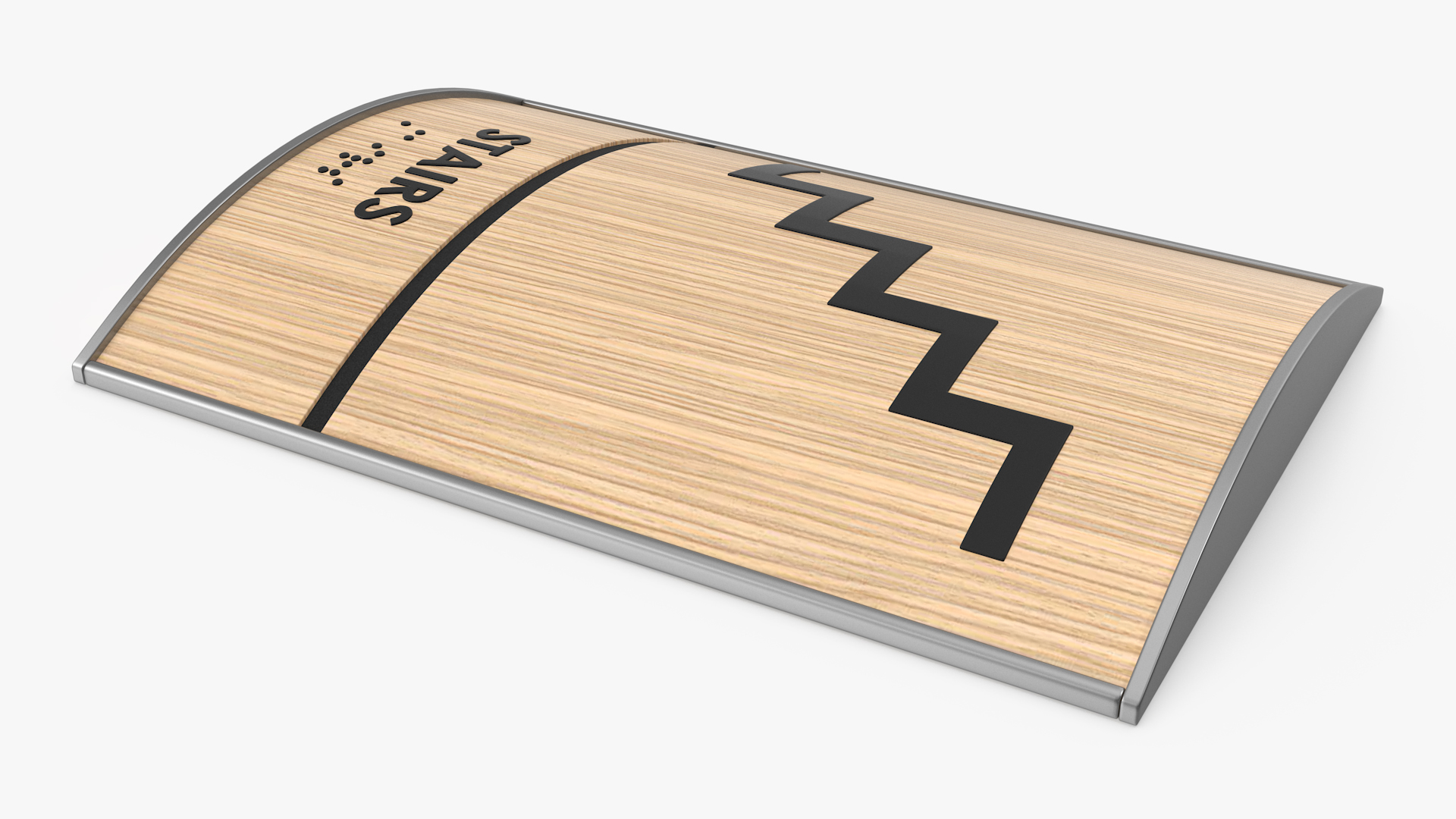 Stairs Braille Sign 3D model
