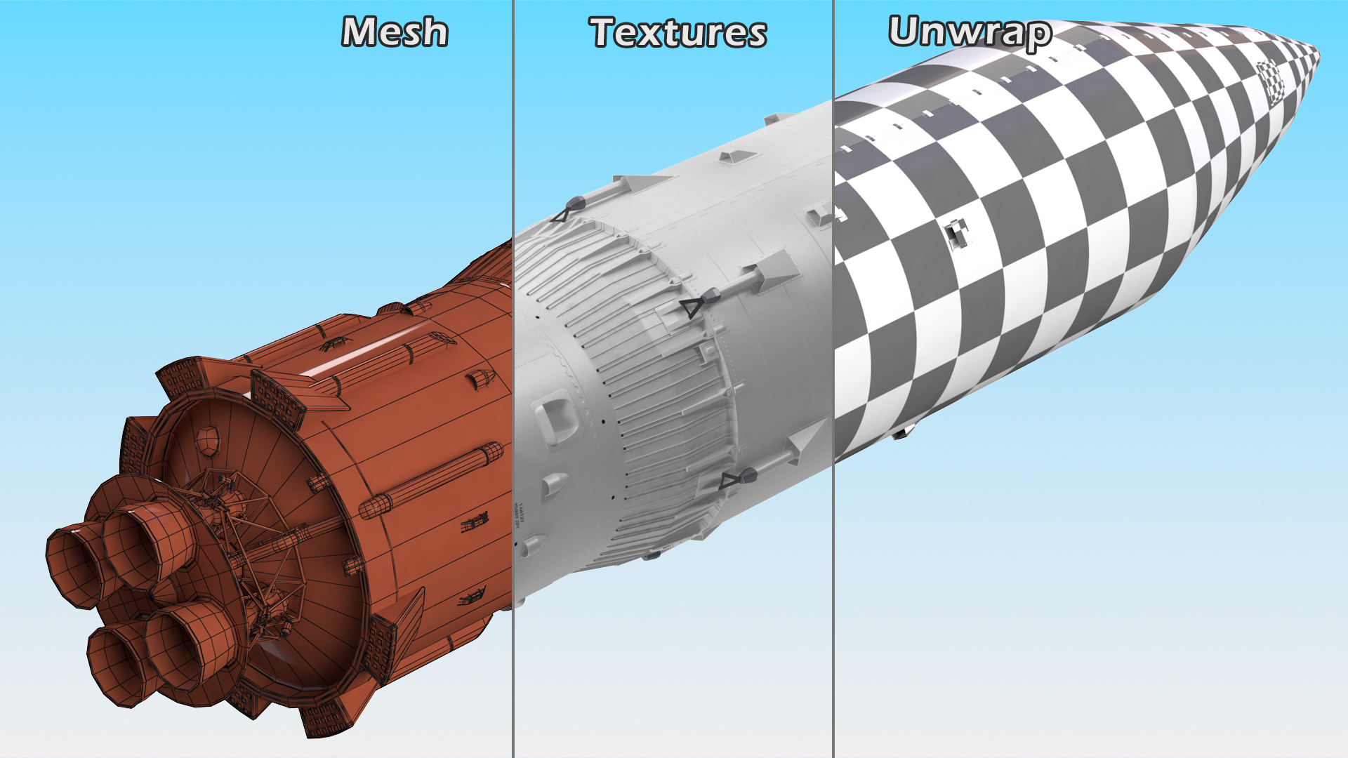 Angara Stage 2 3D model
