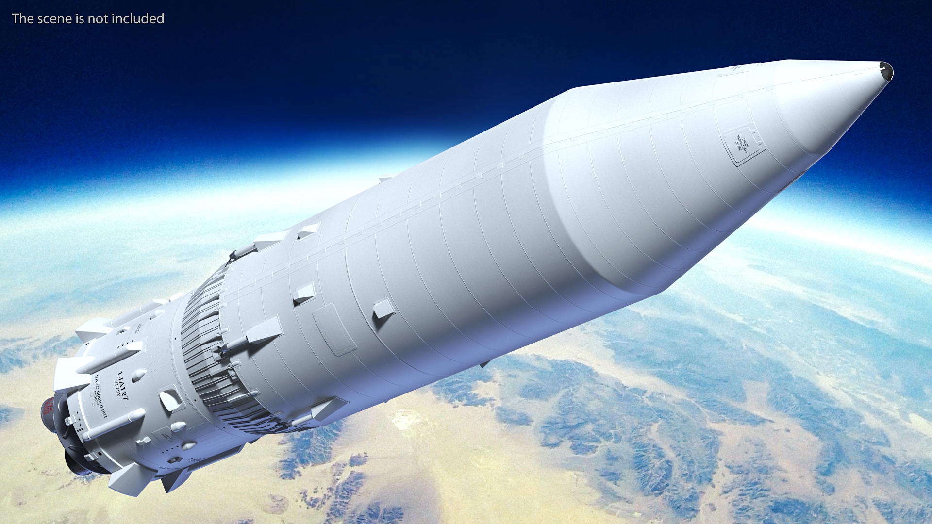 Angara Stage 2 3D model