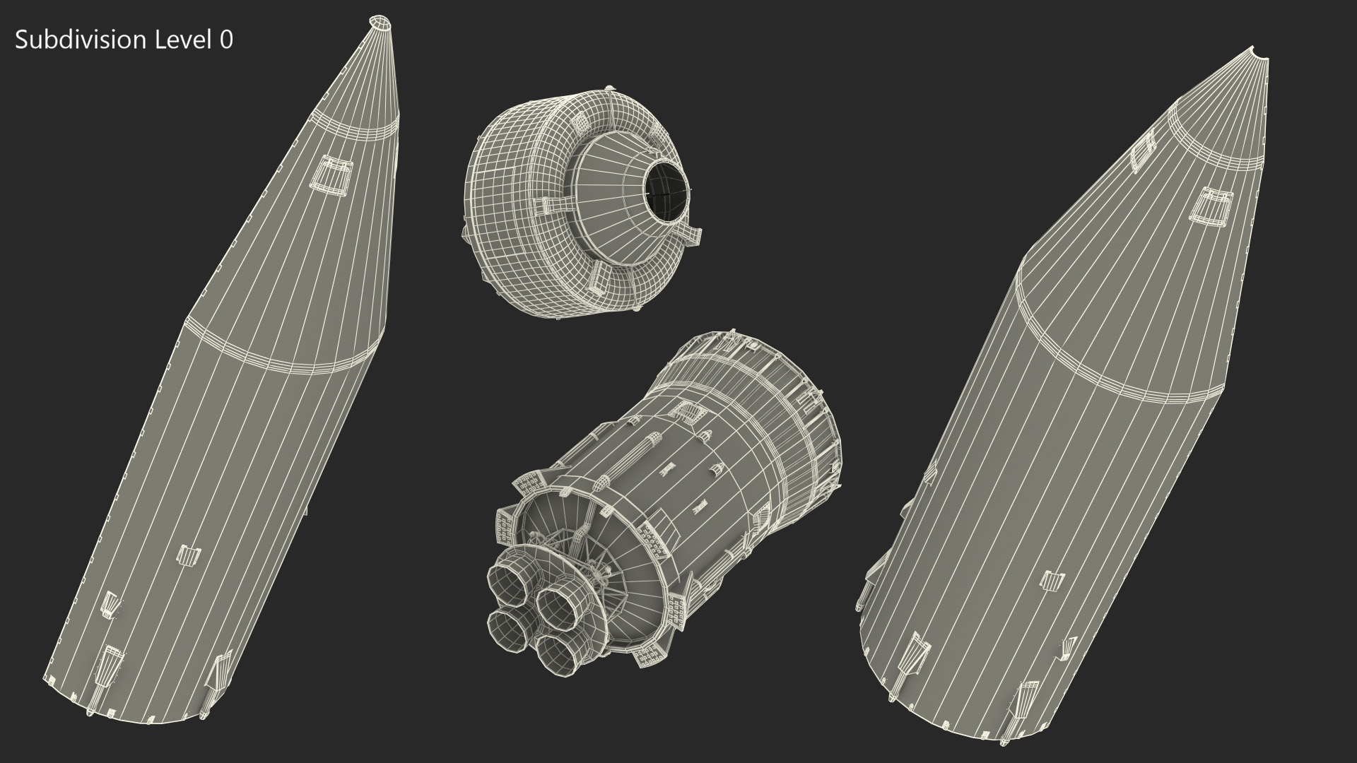 Angara Stage 2 3D model