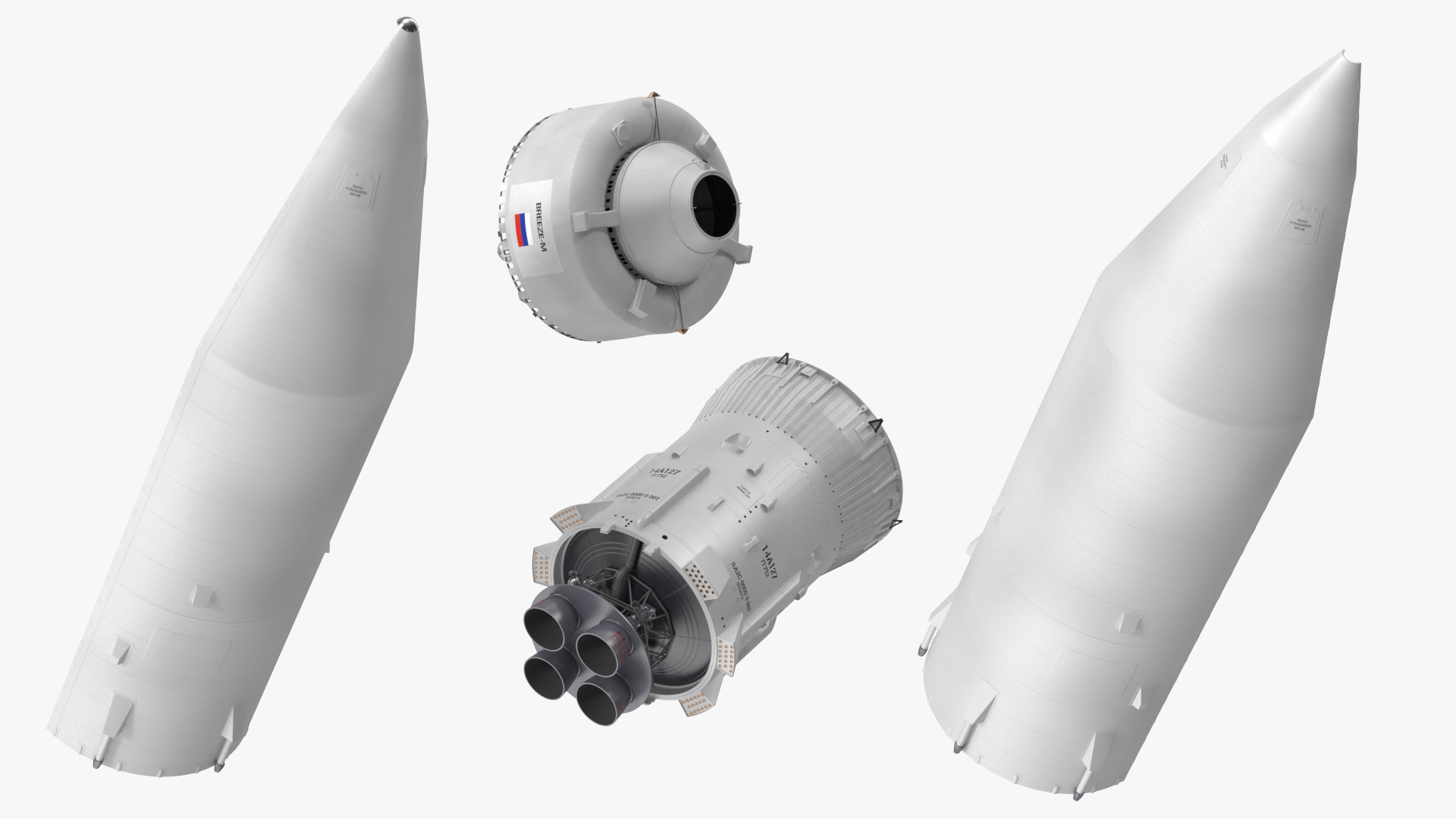 Angara Stage 2 3D model