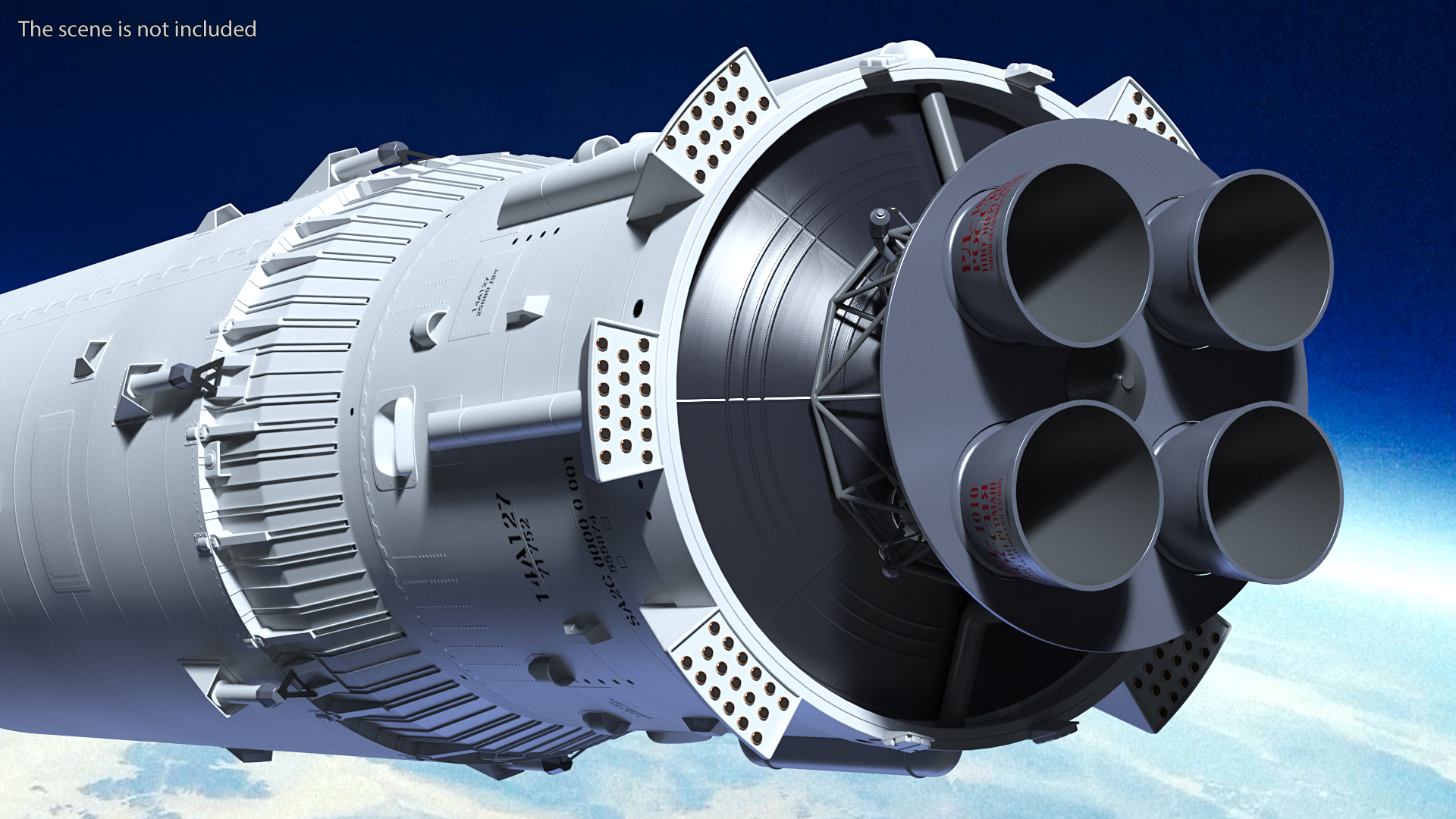 Angara Stage 2 3D model