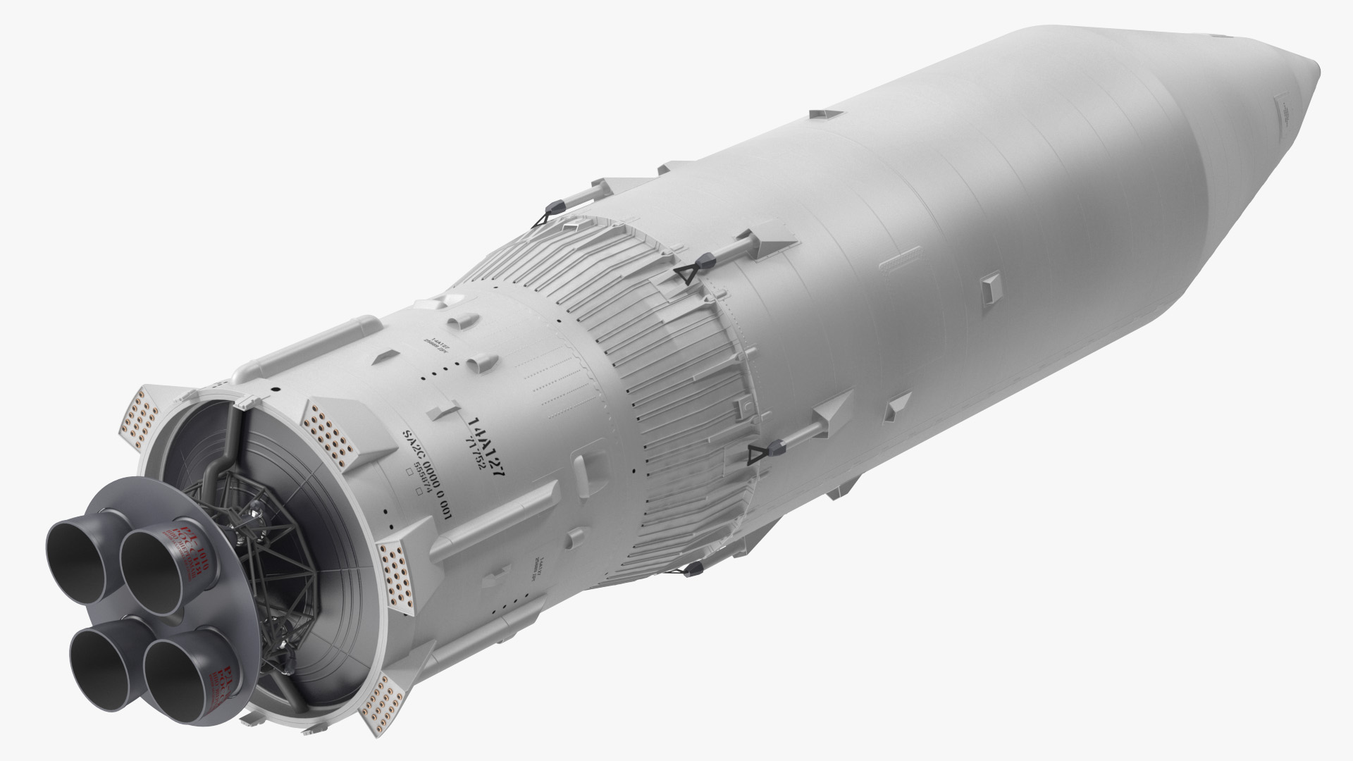 Angara Stage 2 3D model