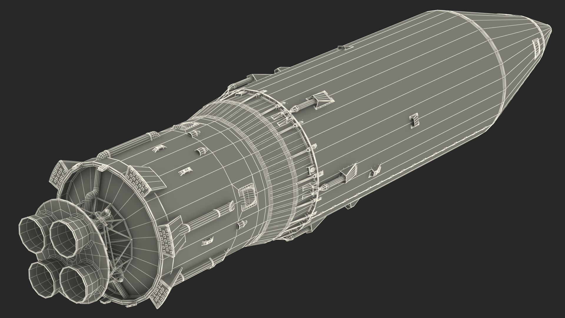 Angara Stage 2 3D model