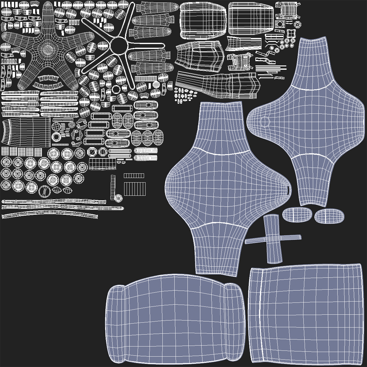 3D Surgeon Console Chair