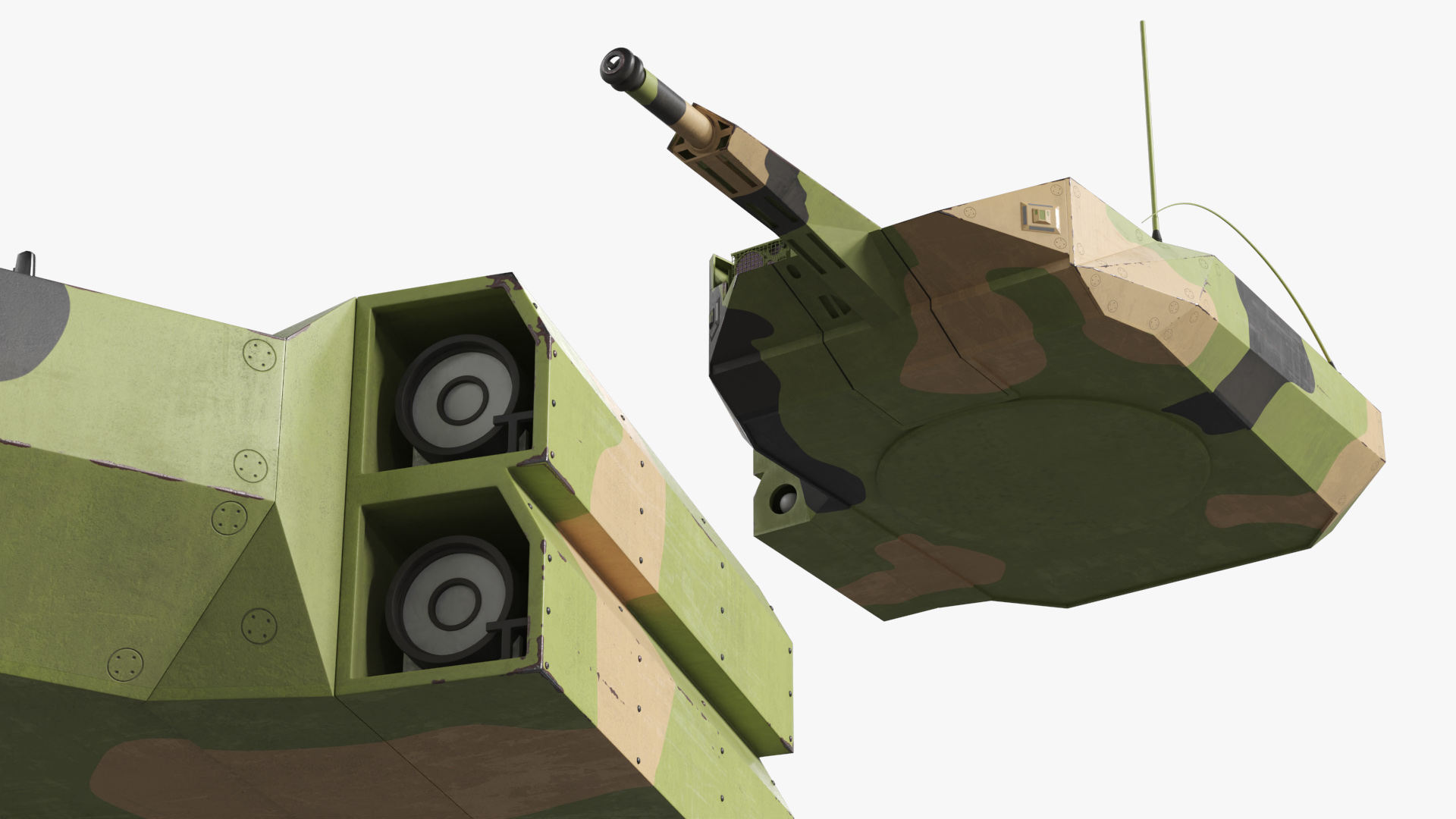 US Army XM30 Turret Weapon System Camouflage - view 4