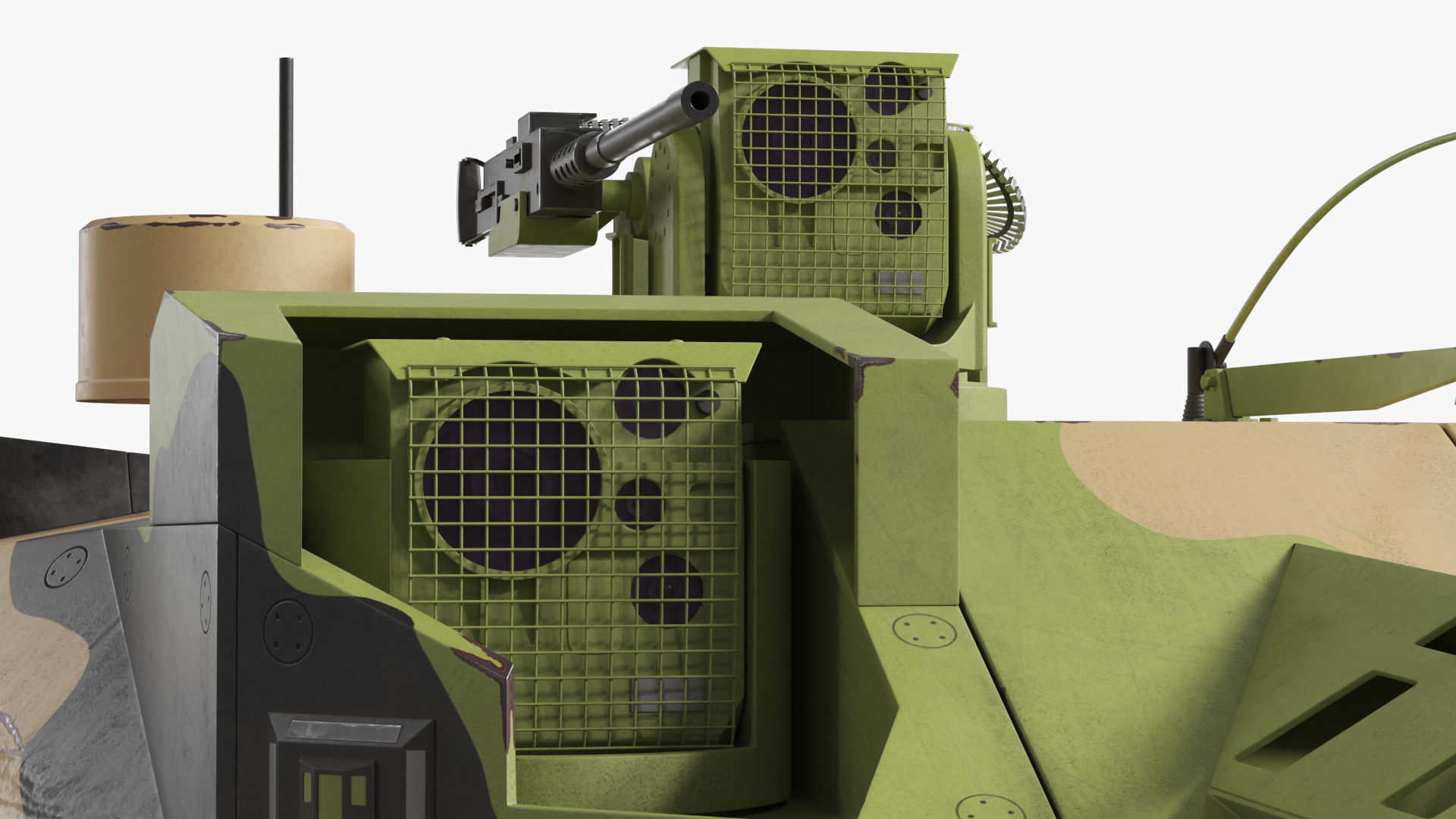 US Army XM30 Turret Weapon System Camouflage - view 5