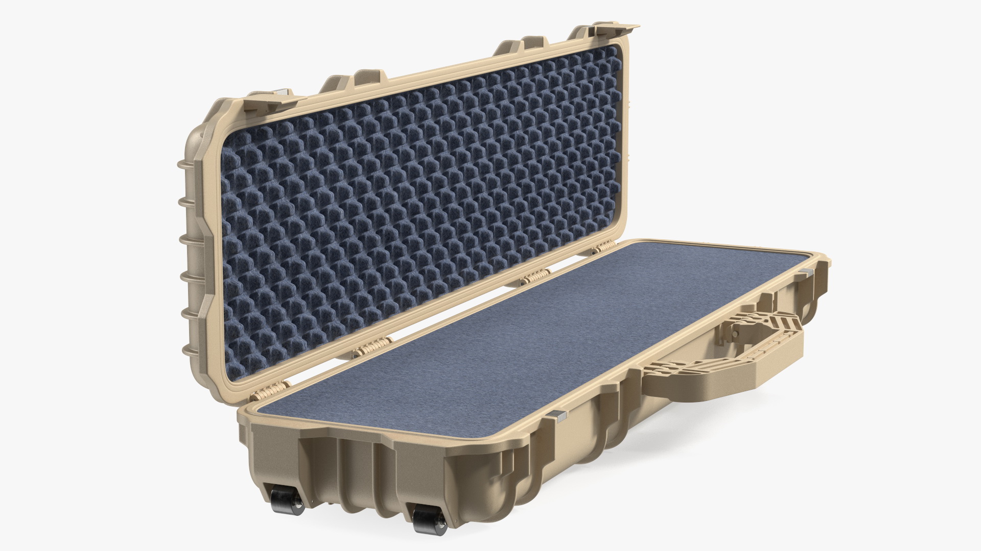 Waterproof Rifle Case Sand Color 3D