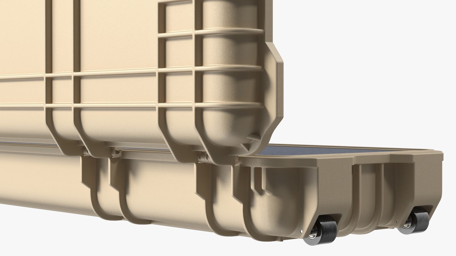 Waterproof Rifle Case Sand Color 3D