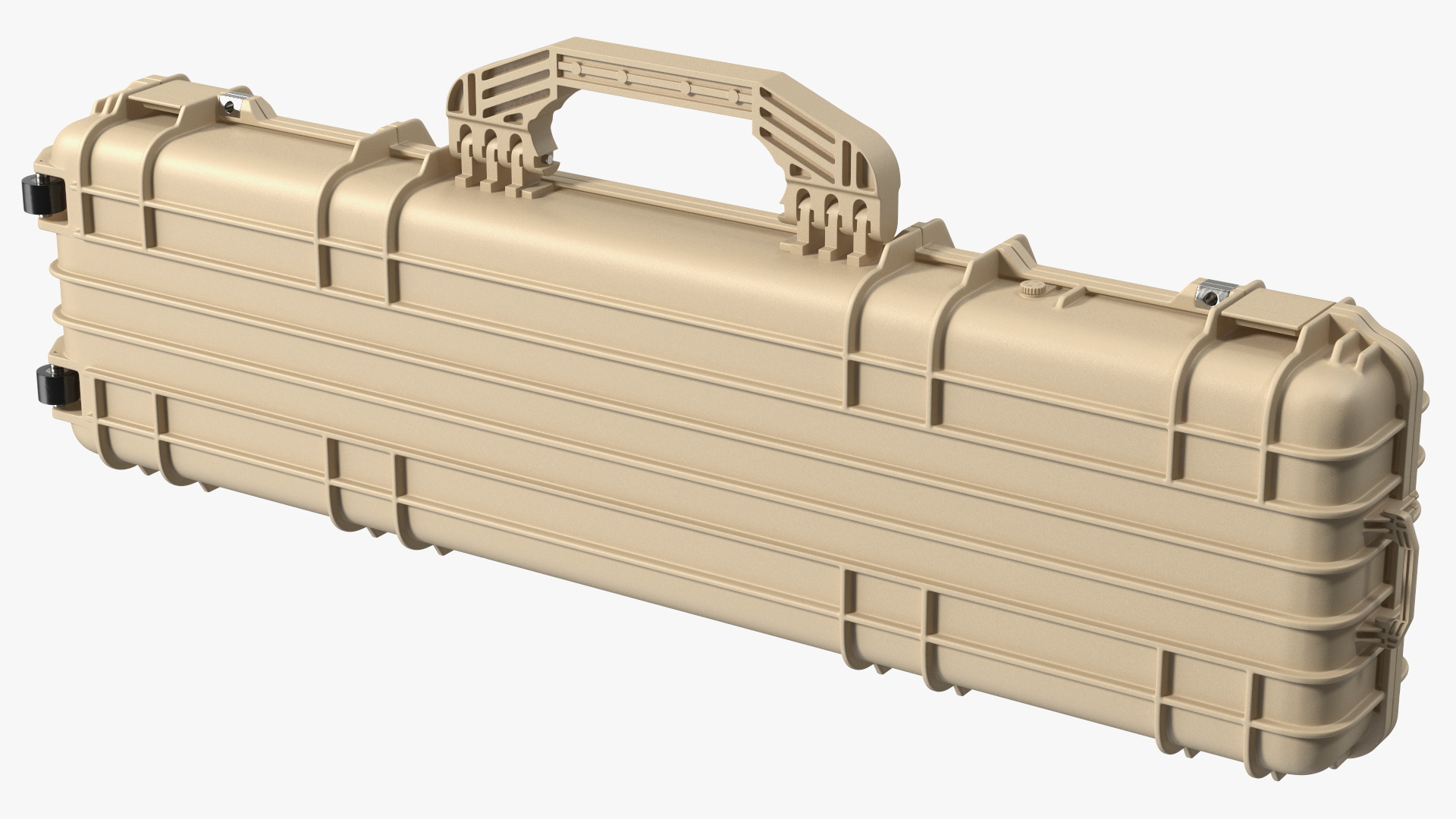 Waterproof Rifle Case Sand Color 3D