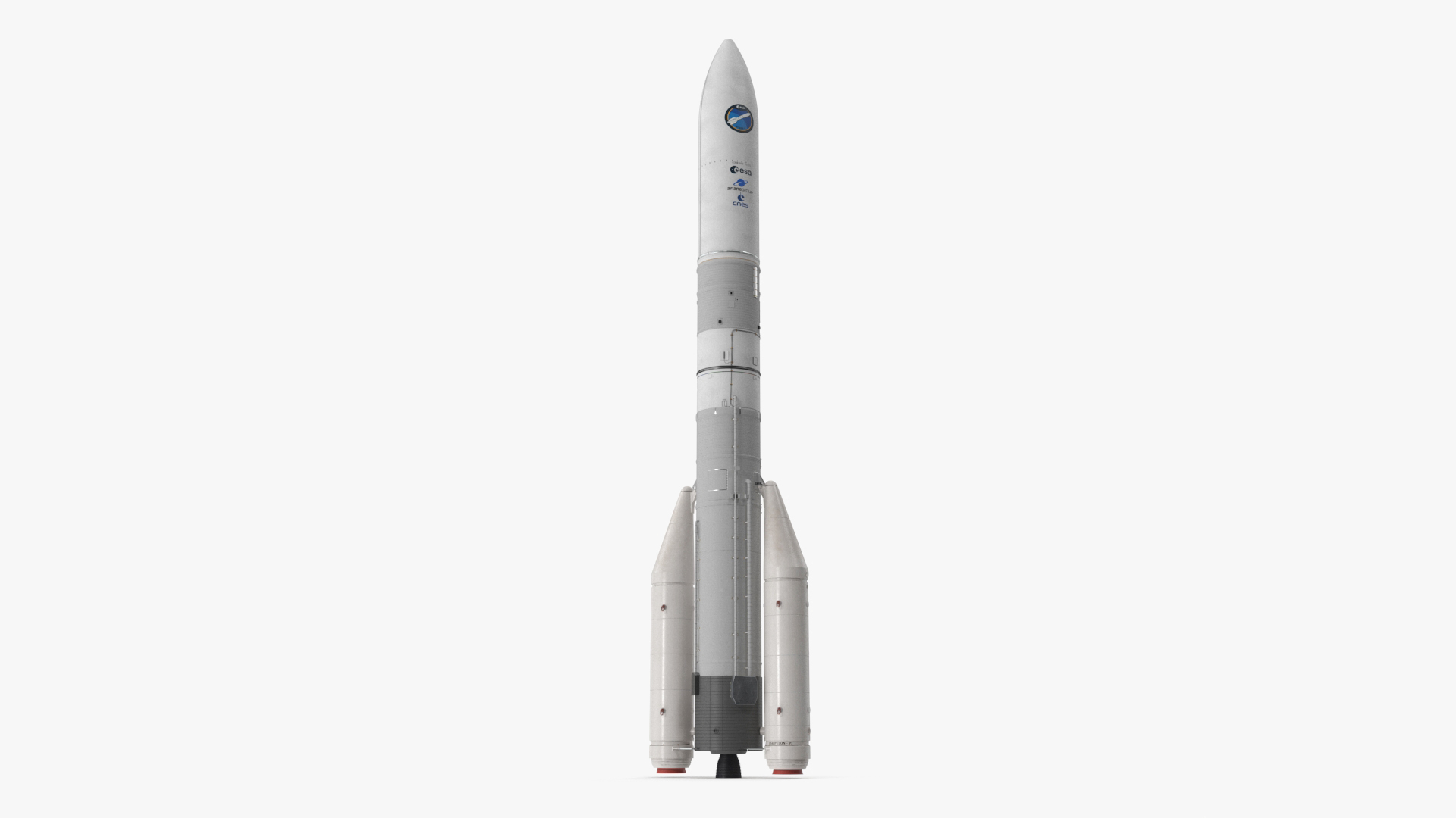 3D ESA Ariane 6 Rocket A62 model