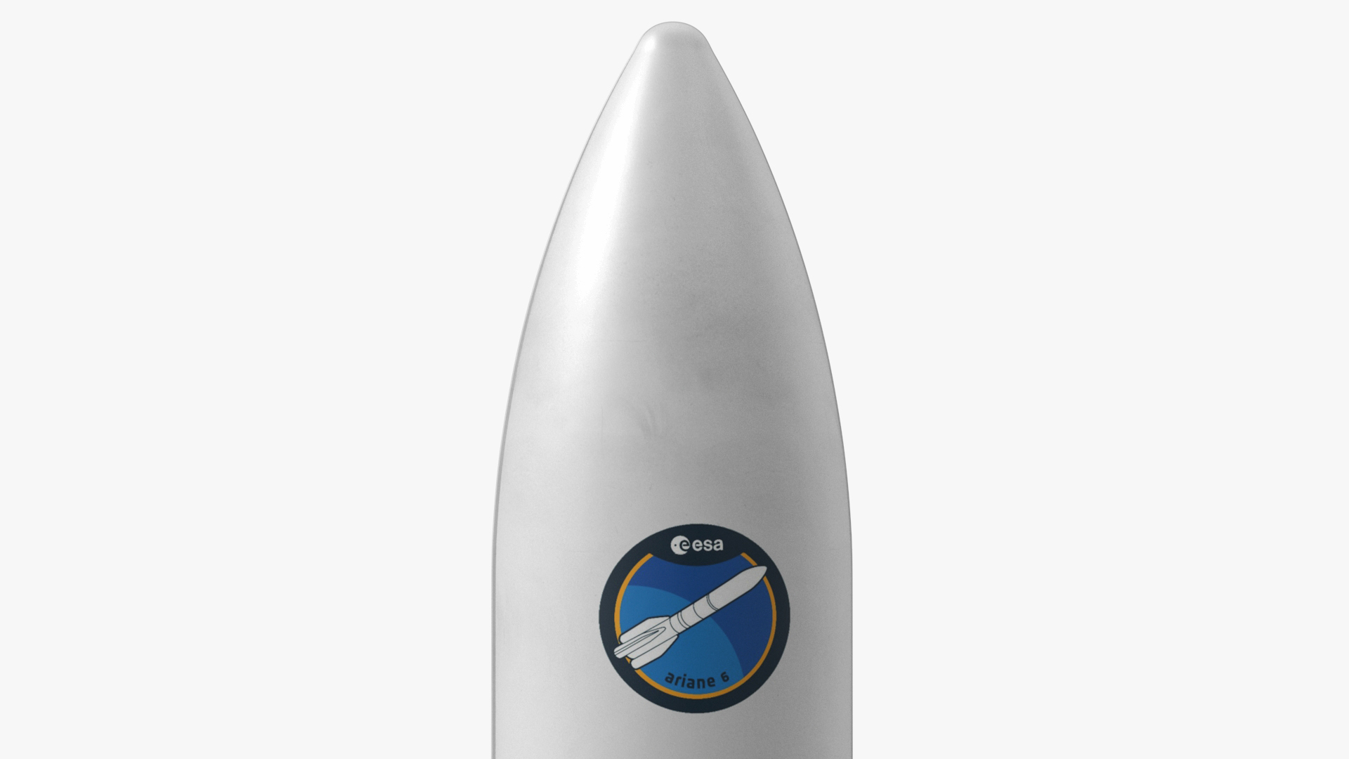 3D ESA Ariane 6 Rocket A62 model