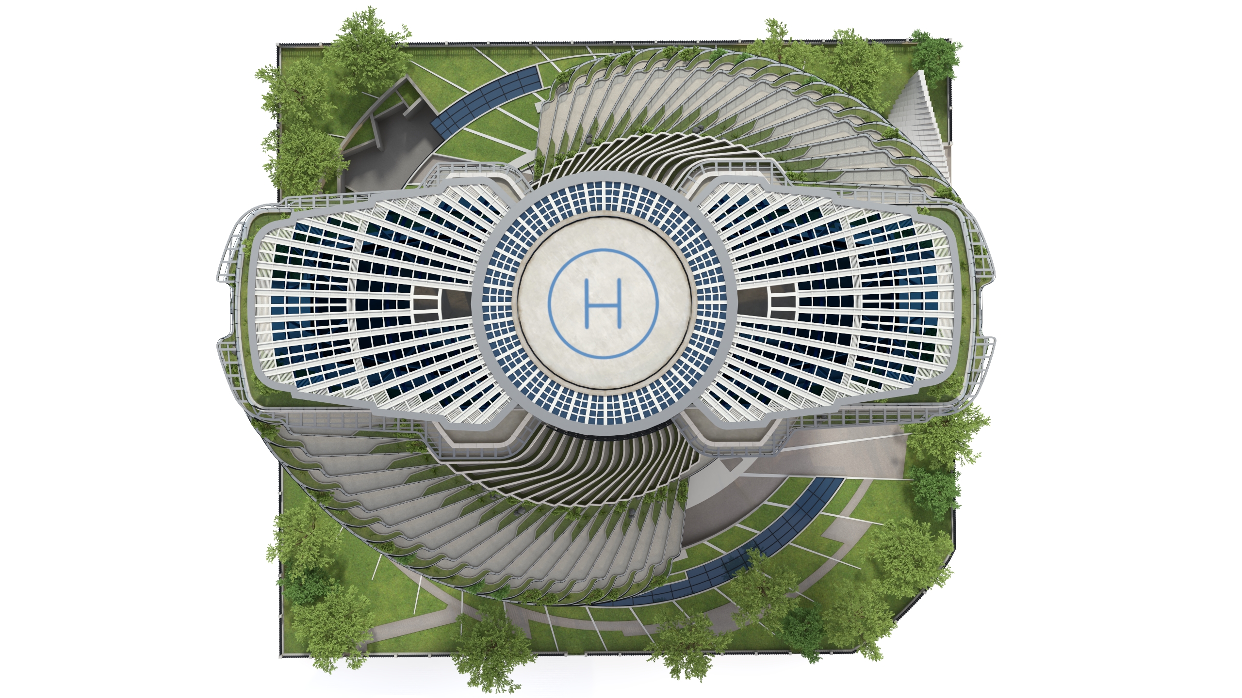 Agora Garden Tower Taipei Taiwan 3D