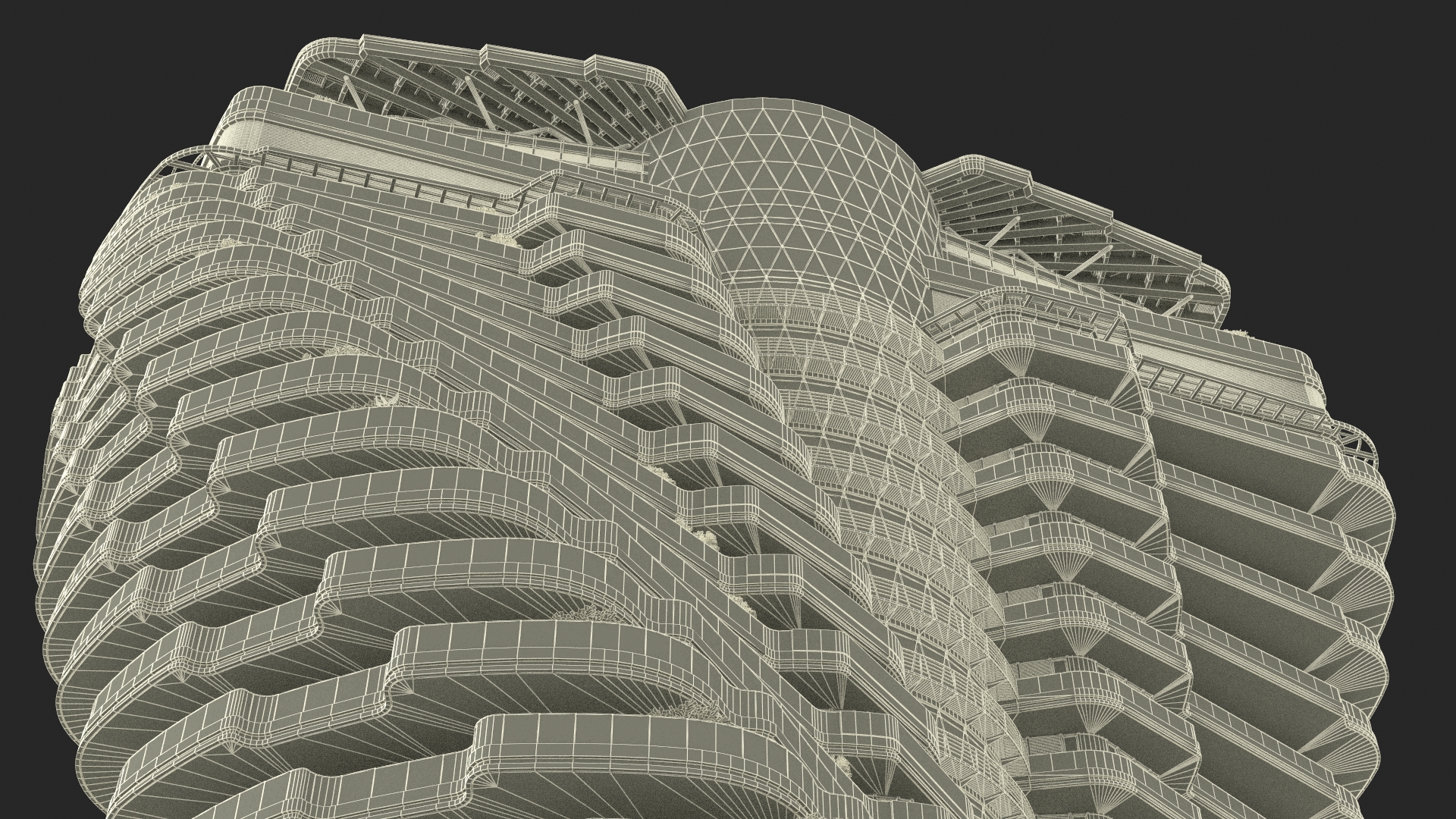 Agora Garden Tower Taipei Taiwan 3D