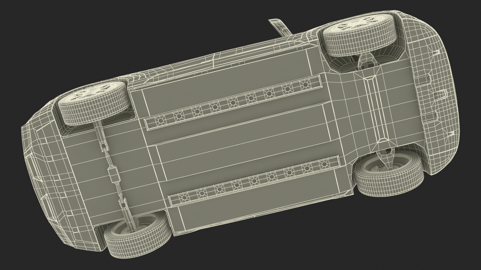 KIA EV9 Luxury SUV Black 3D model