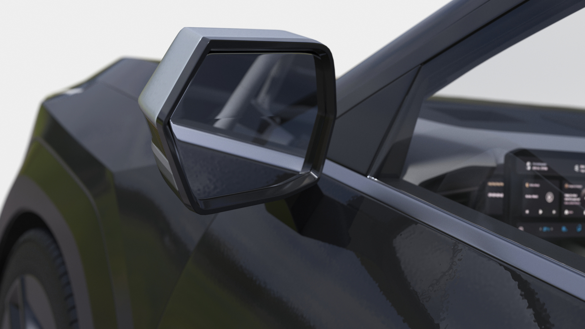 KIA EV9 Luxury SUV Black 3D model
