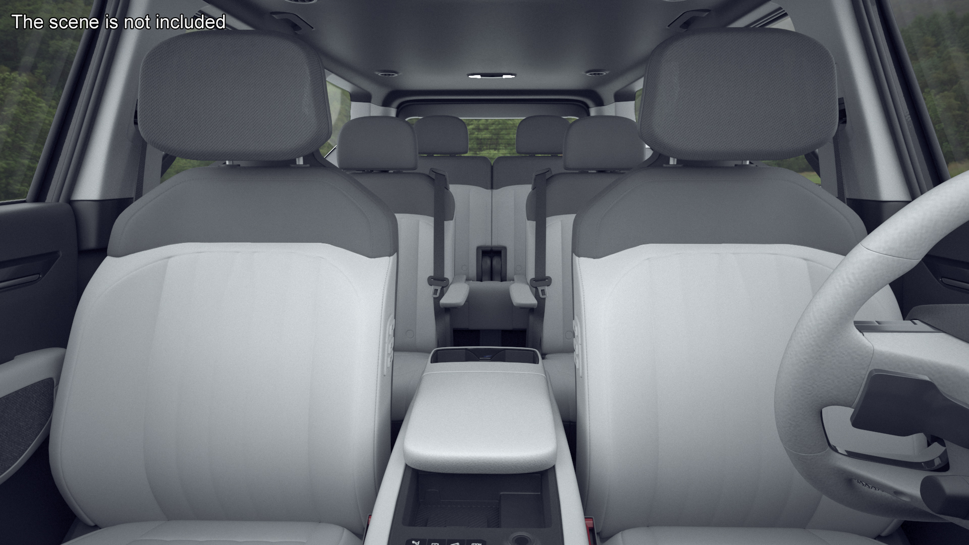 KIA EV9 Luxury SUV Black 3D model