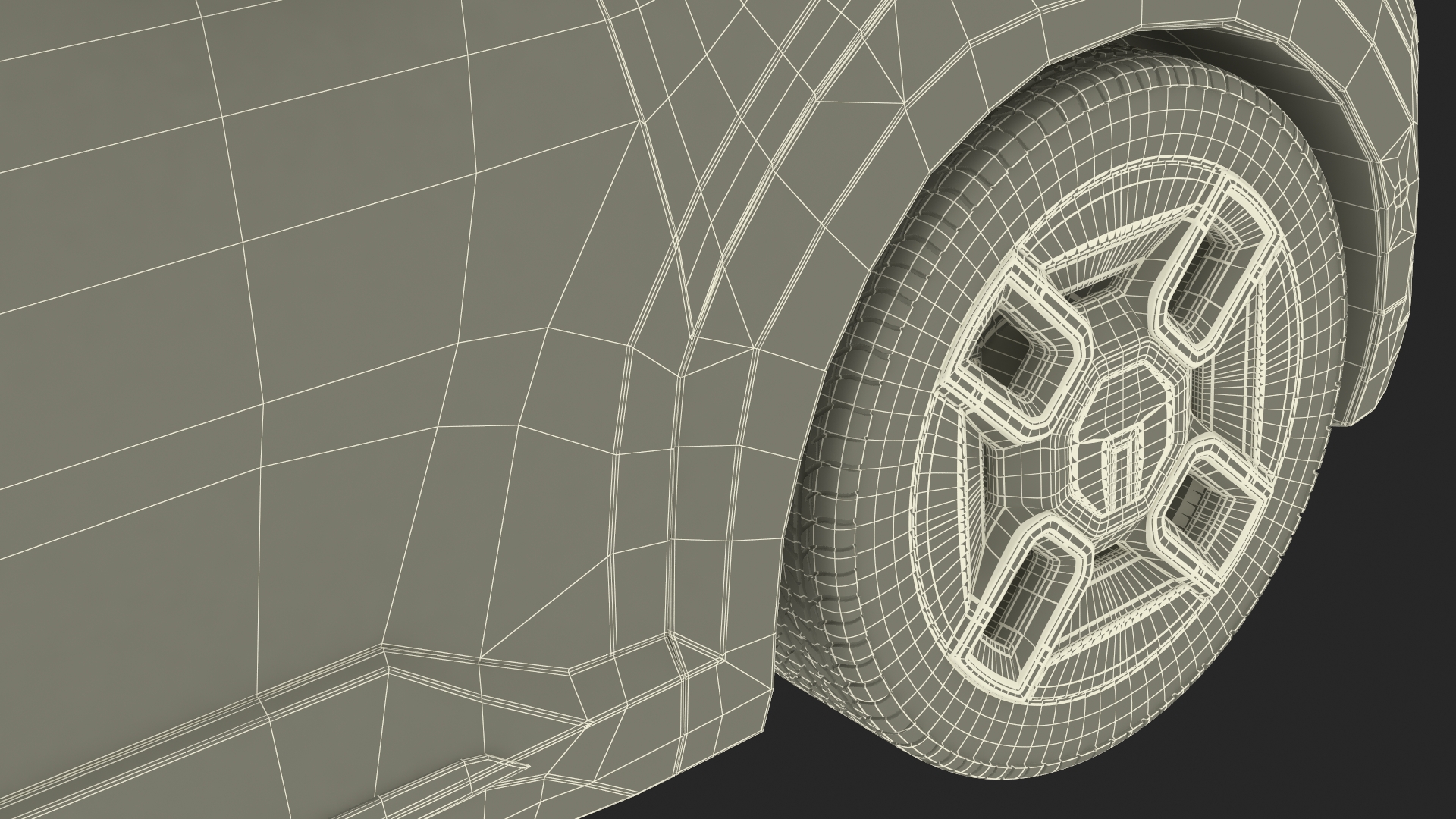 KIA EV9 Luxury SUV Black 3D model