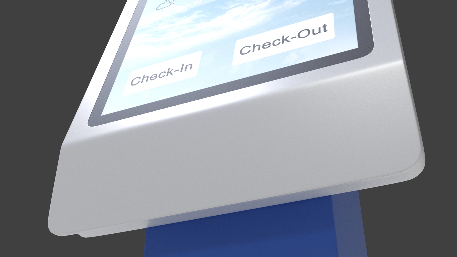 3D Hotel Kiosk 2 model