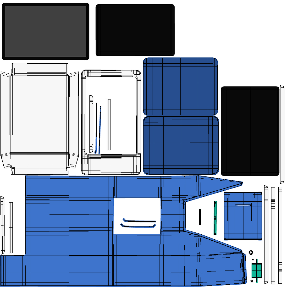 3D Hotel Kiosk 2 model