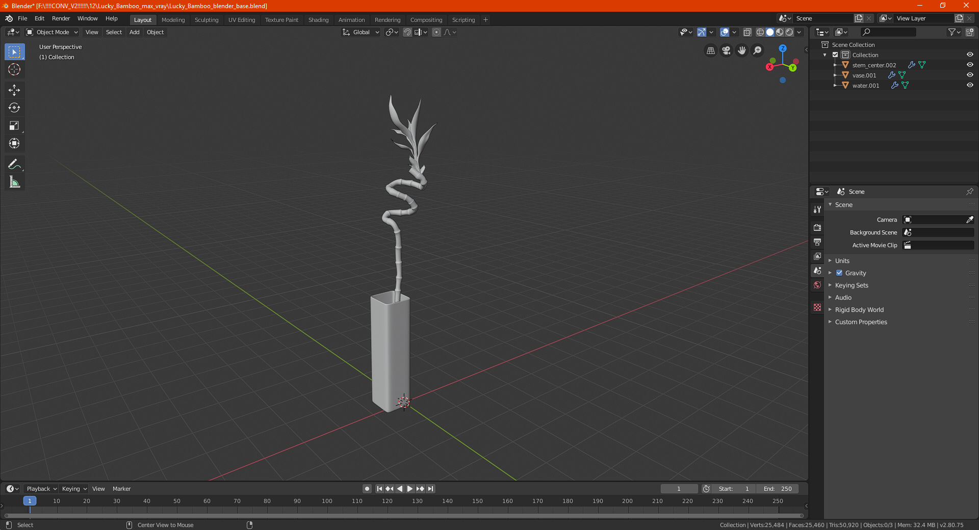 Lucky Bamboo 3D