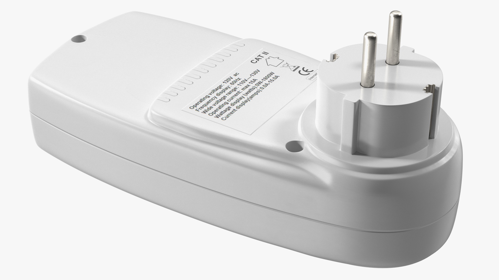 3D Electricity Usage Monitor EU Plug model