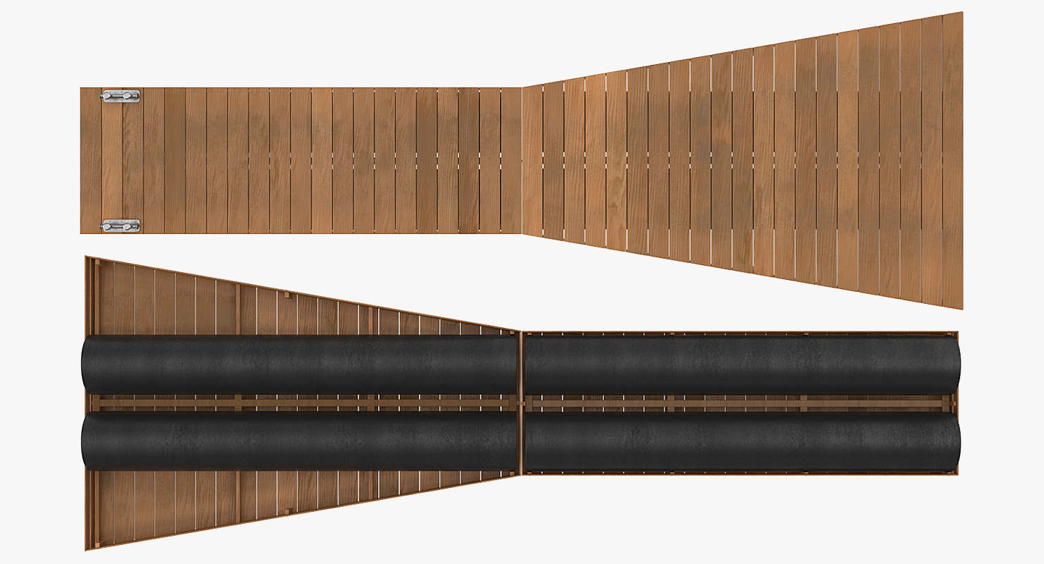 3D model Flottant Ponton Modulaire