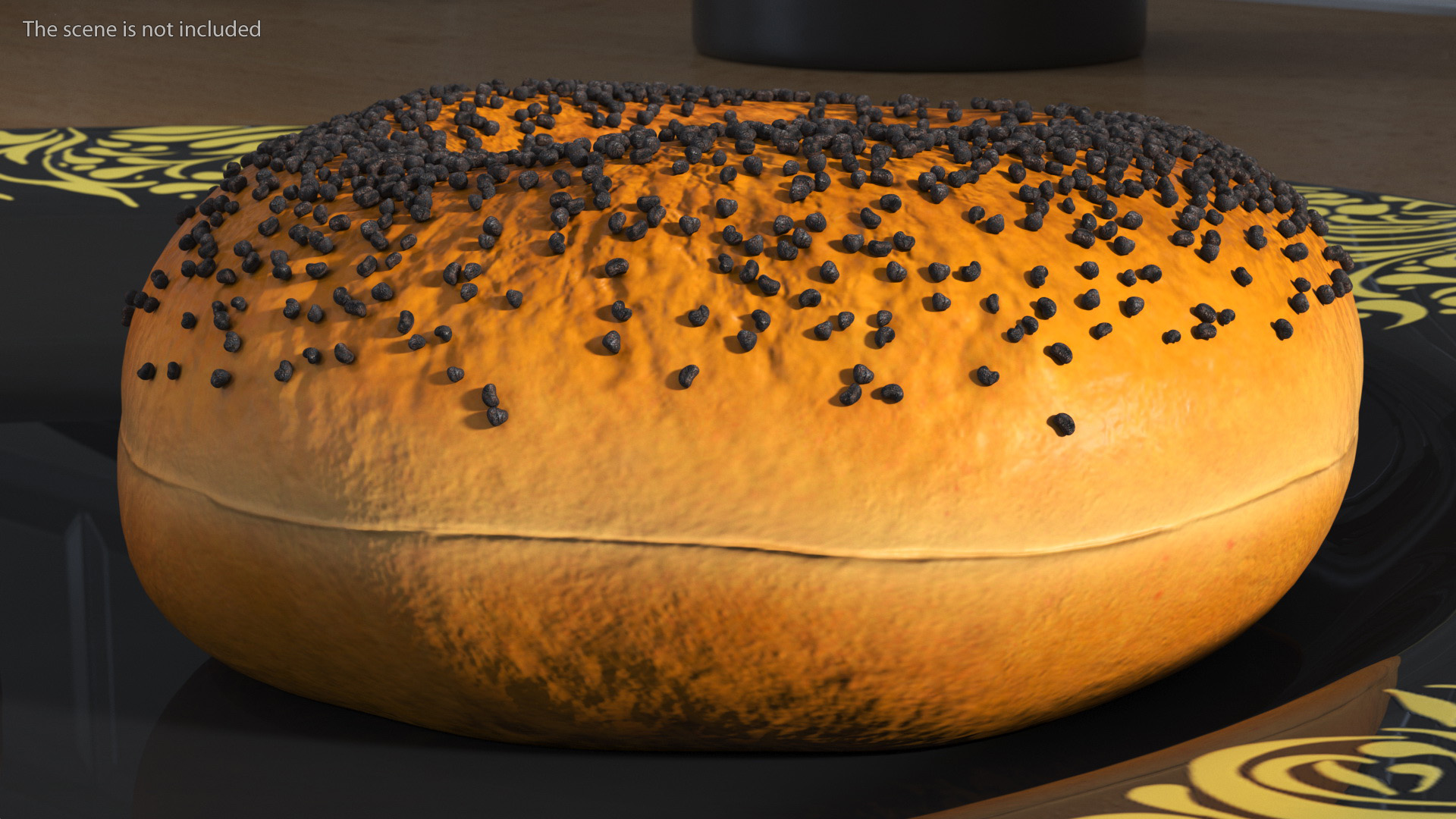 Poppy Seed Bagels 3D
