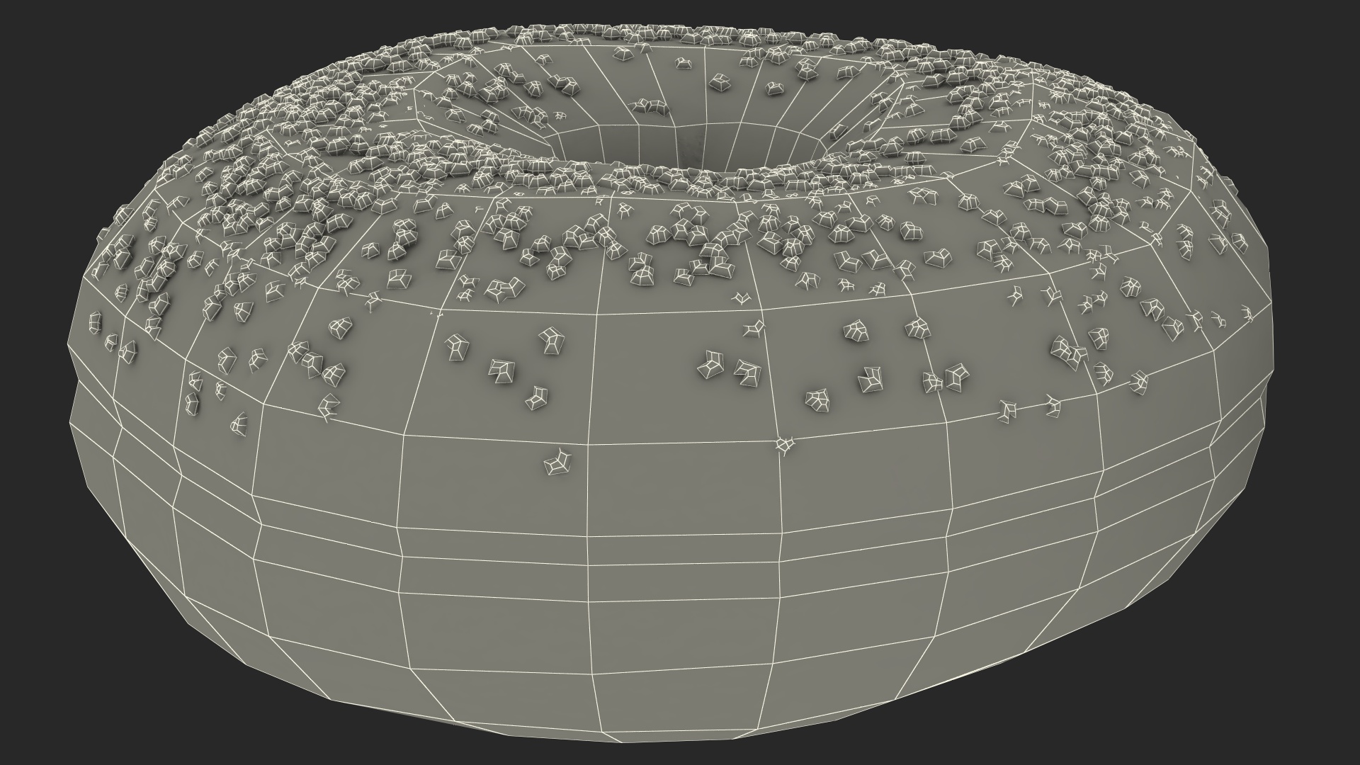Poppy Seed Bagels 3D
