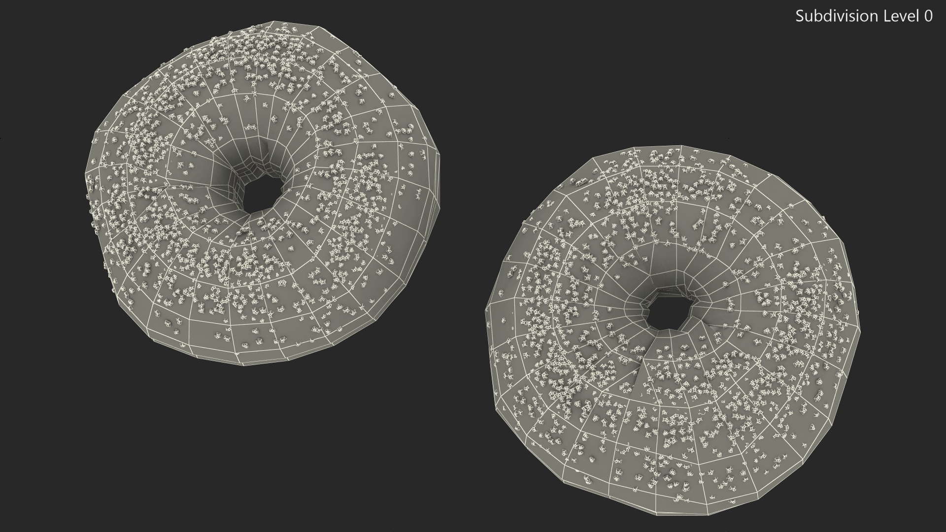 Poppy Seed Bagels 3D