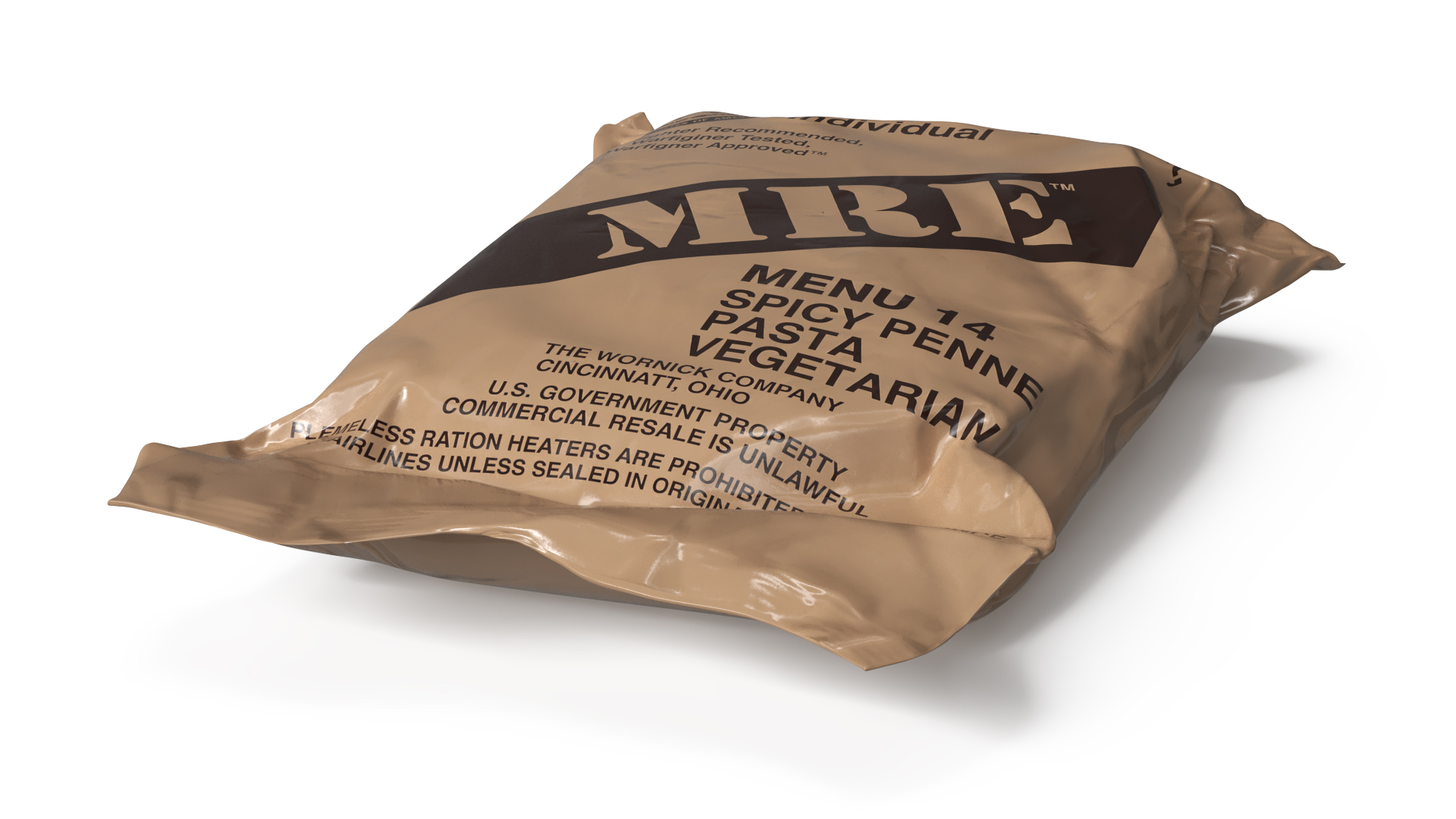 US Army Ready to Eat Meal Pack - view 2