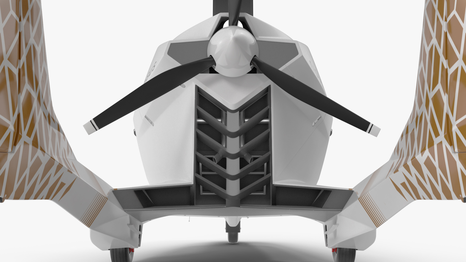 3D Nisus Gyroplane Rigged for Cinema 4D
