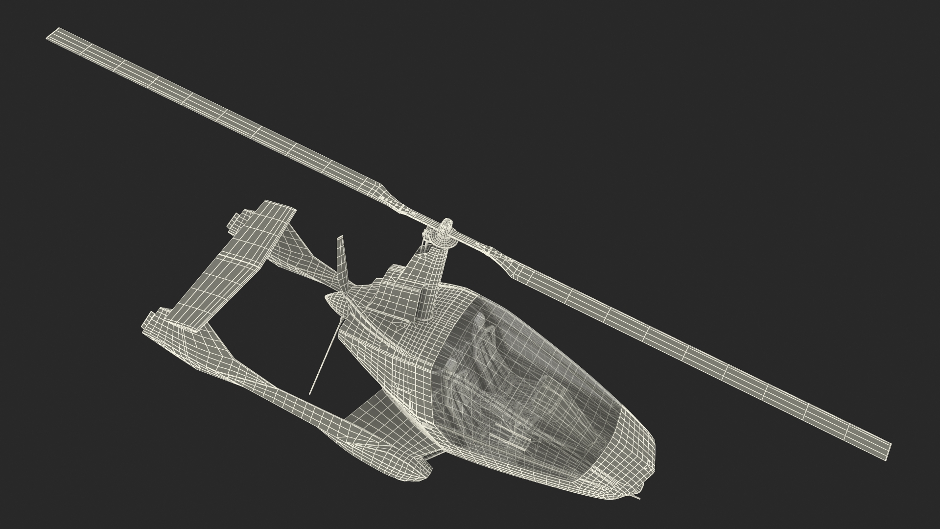 3D Nisus Gyroplane Rigged for Cinema 4D