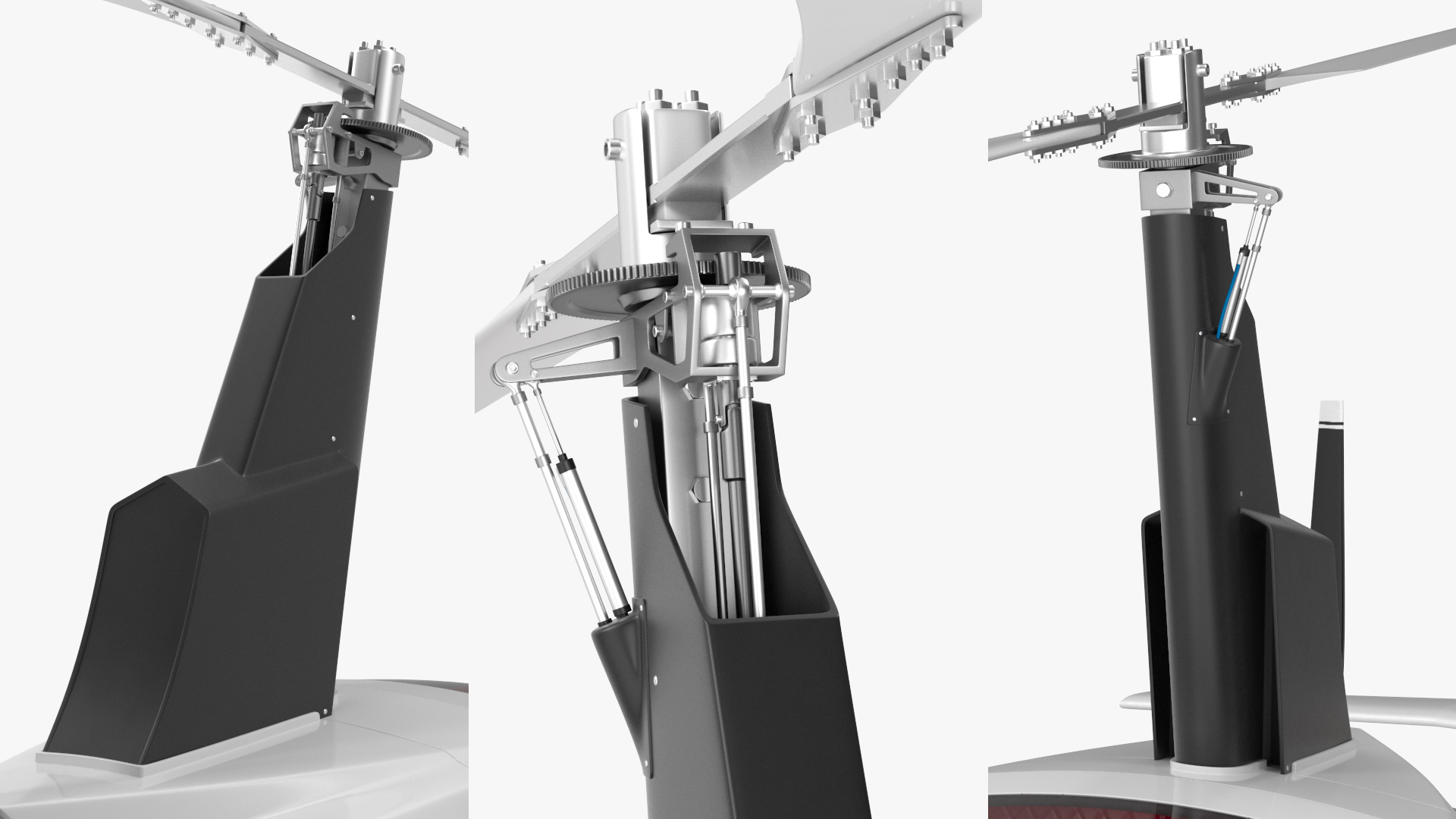 3D Nisus Gyroplane Rigged for Cinema 4D