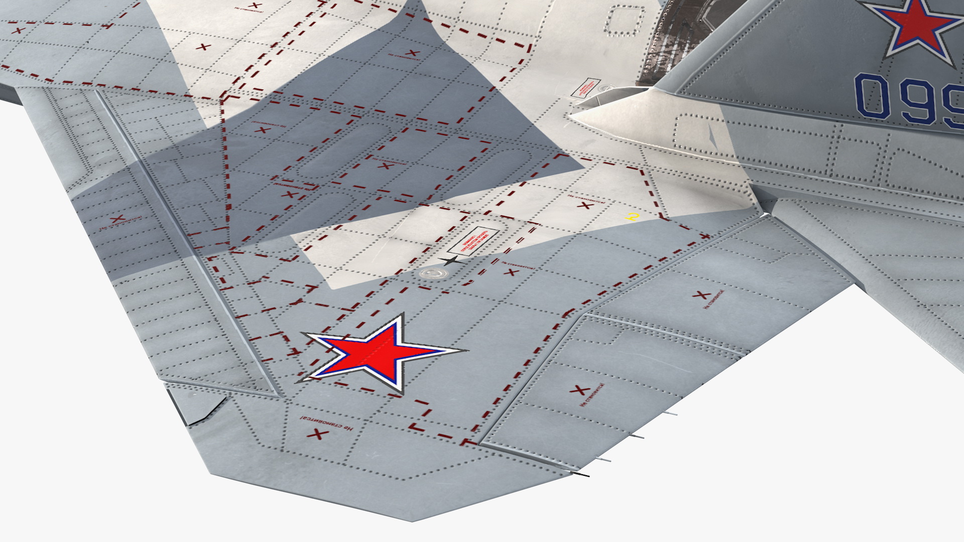 Sukhoi SU 57 Flight 3D model