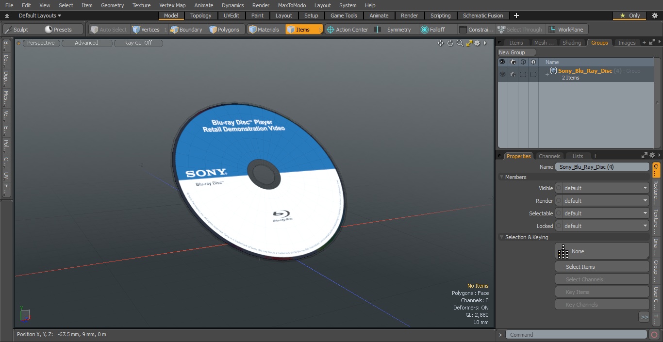 Sony Blu Ray Disc 3D